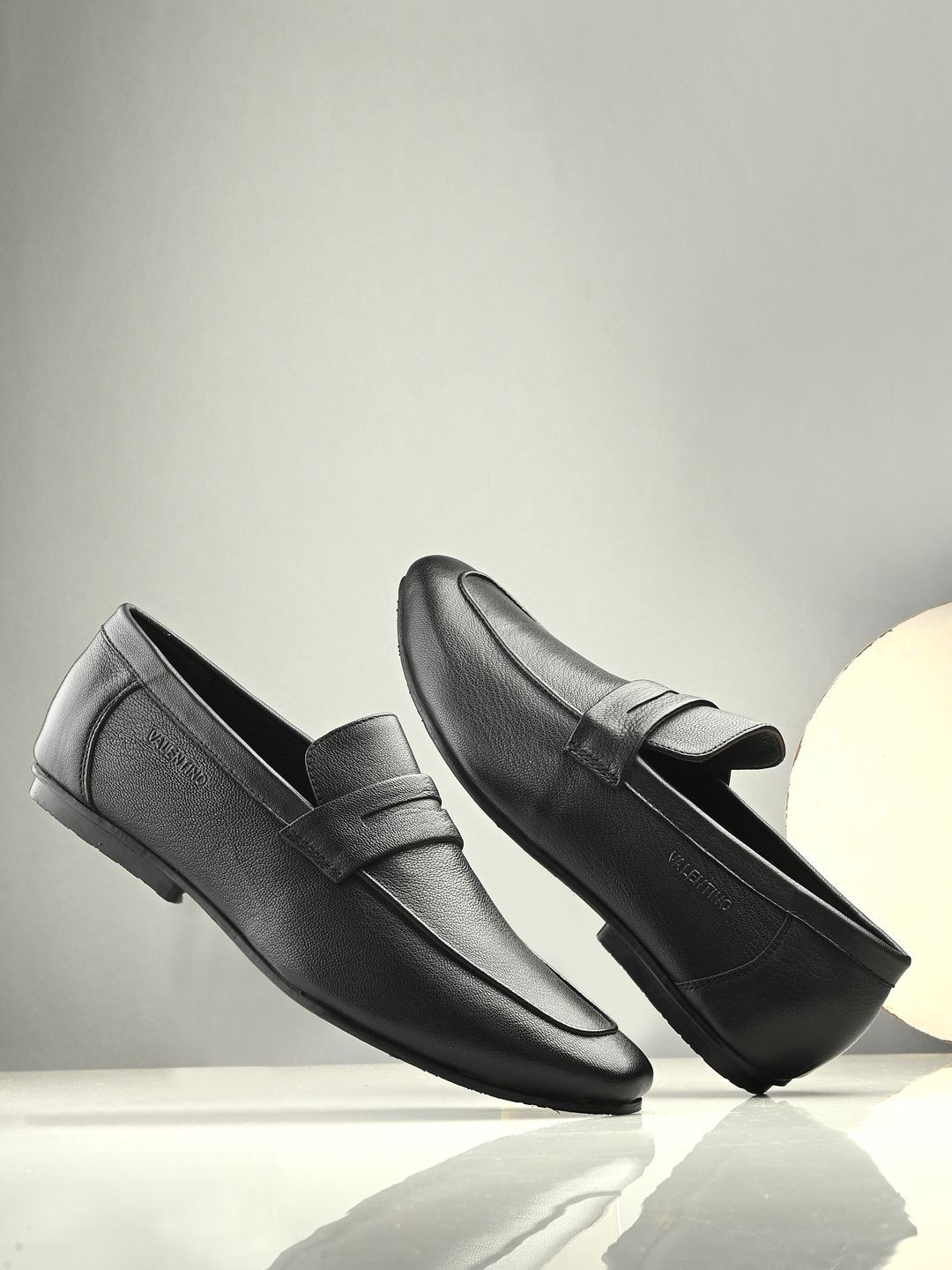 Valentino Metro Men Leather Formal Loafers