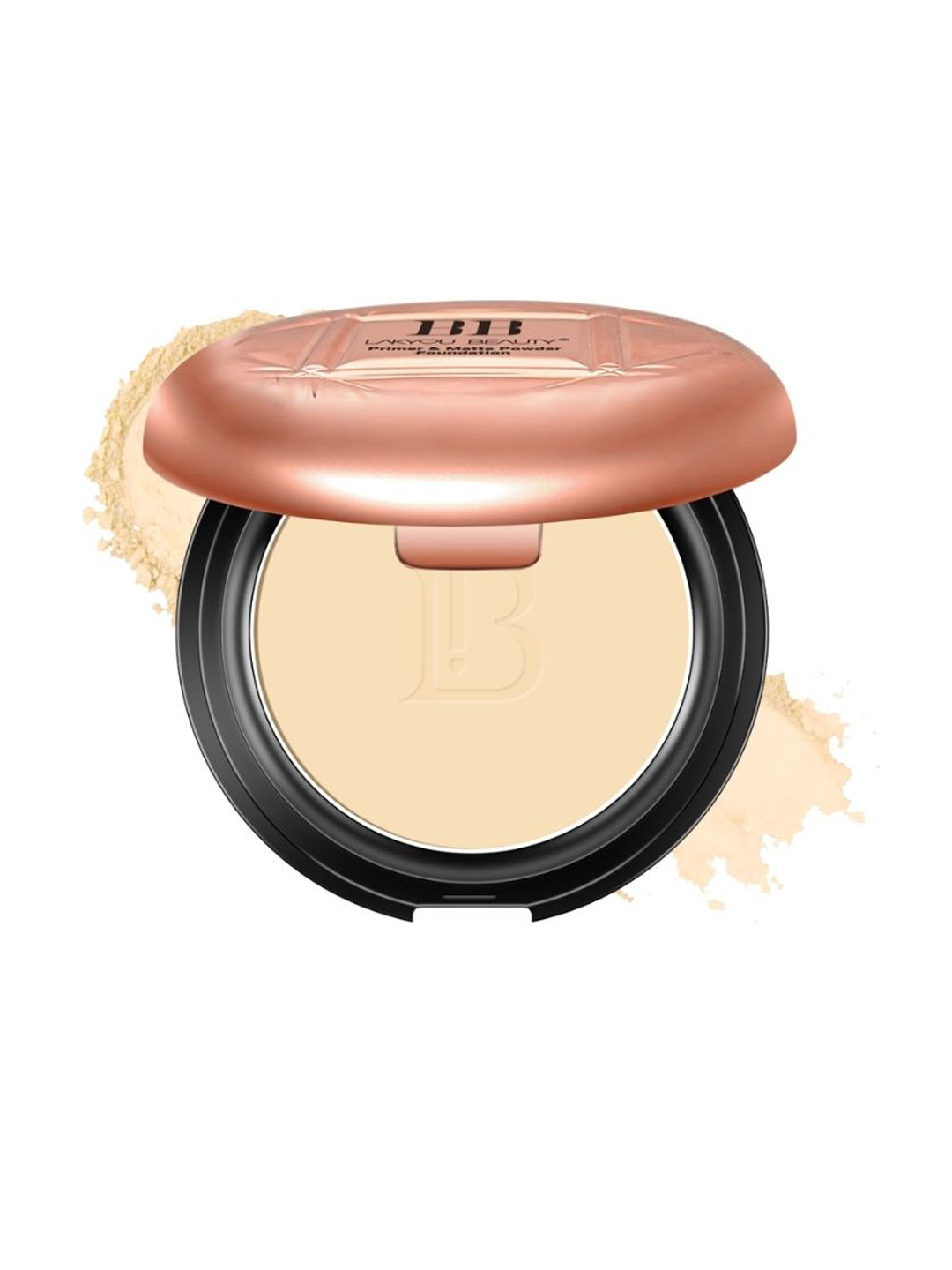 LAKYOU BEAUTY Primer & Matte Compact Powder - 30 g - White Ivory 01