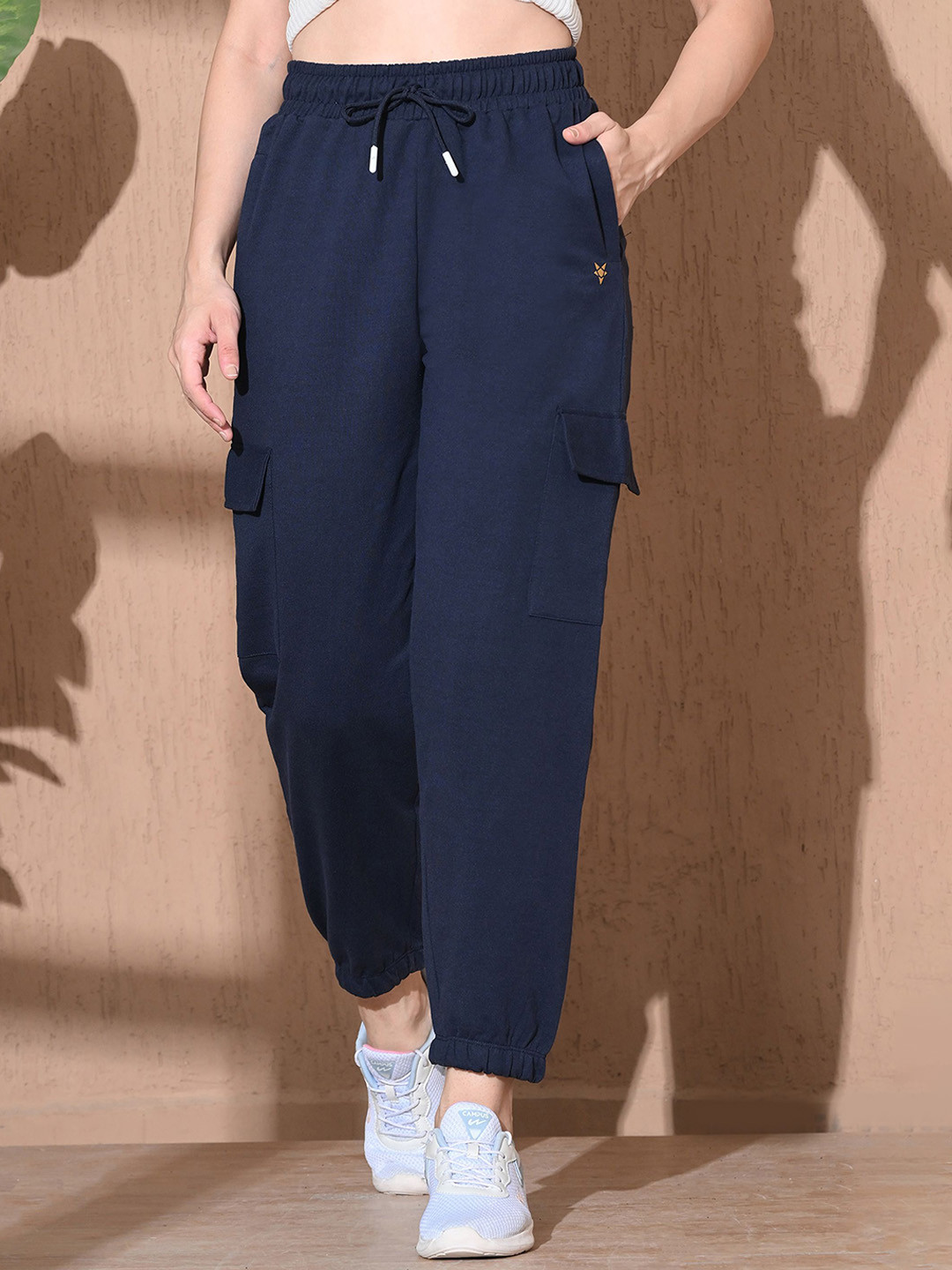 STARFOX Women Cotton Mid-Rise Joggers