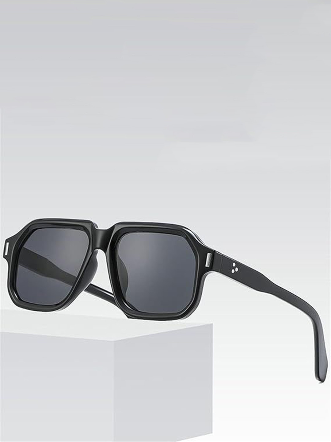 LIAN NUR Unisex Square Pilot Sunglasses LN-008-