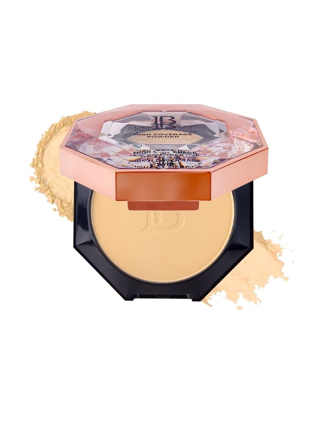 LAKYOU BEAUTY High Coverage Oil Control Compact Powder - 15 g - Soft Ivory 02