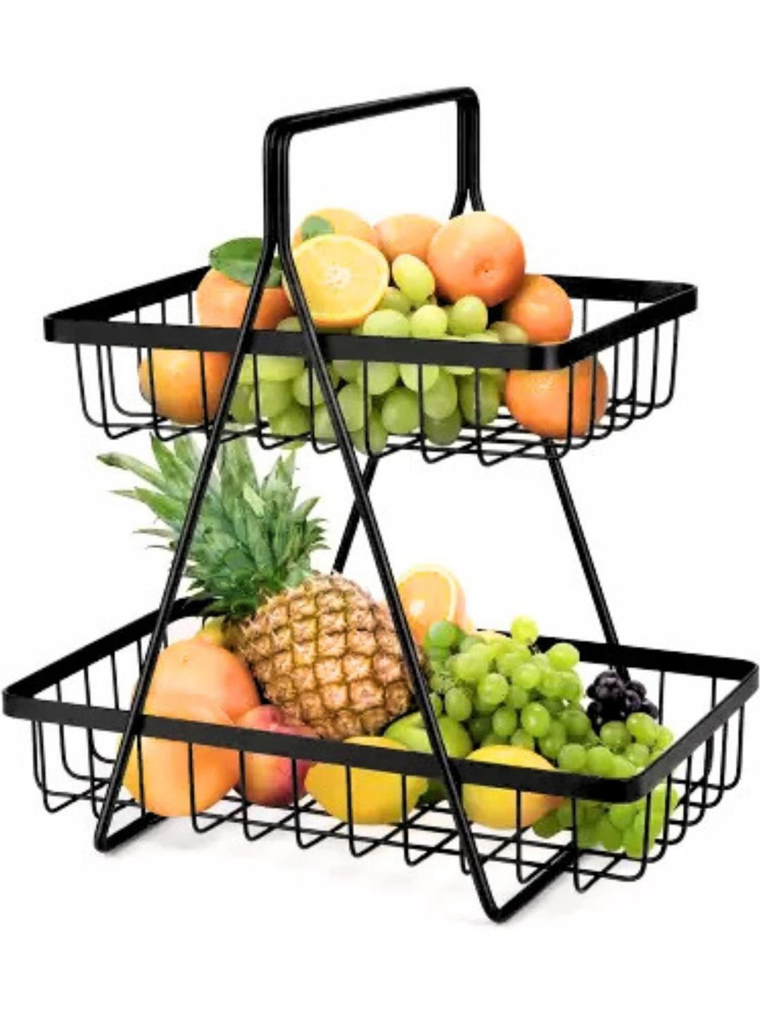 Countertop 2-Tier Fruit Basket