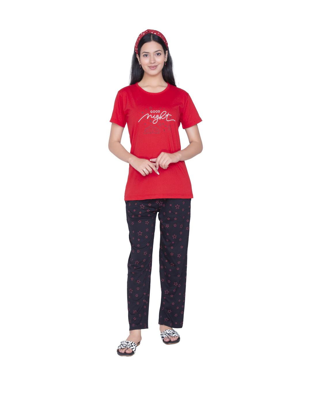 AWIBE Women Printed Night suit