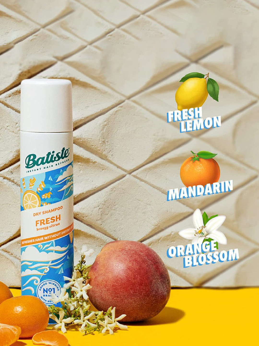 Batiste Dry Fresh Breezy Citrus - 200 ml