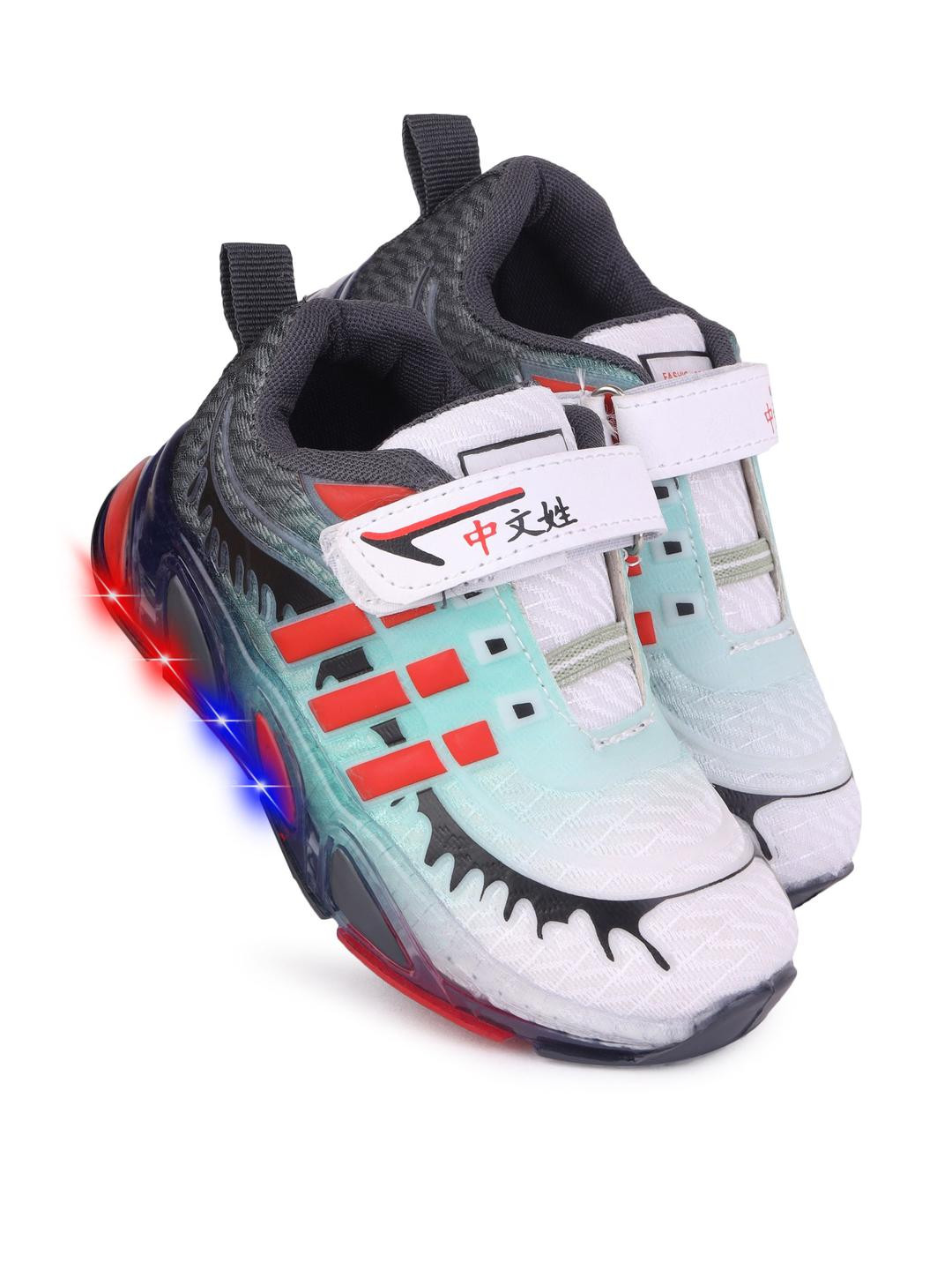 PENNEN Boy's Printed Velcro Sneakers Casual Shoes