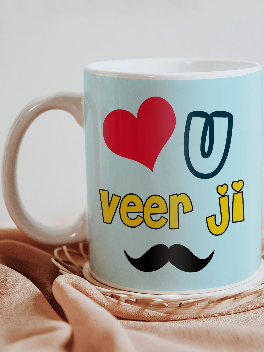 SKYTRENDS Submilation Multicoloured Typography Ceramic Handmade Mug-325ml