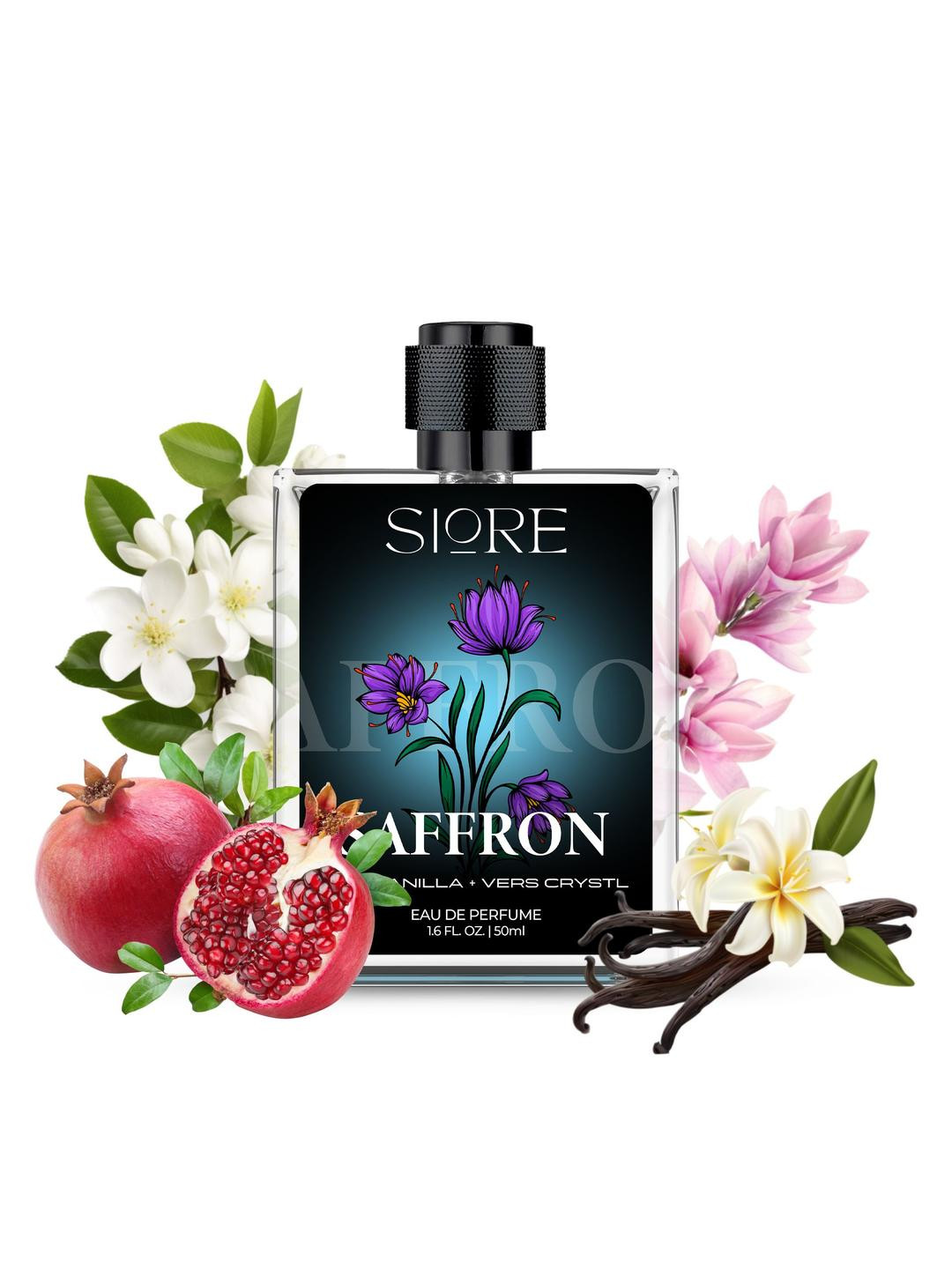SIORE Saffron Tam Vanilla + Vers Crystl Eau De Parfum- 50 ml