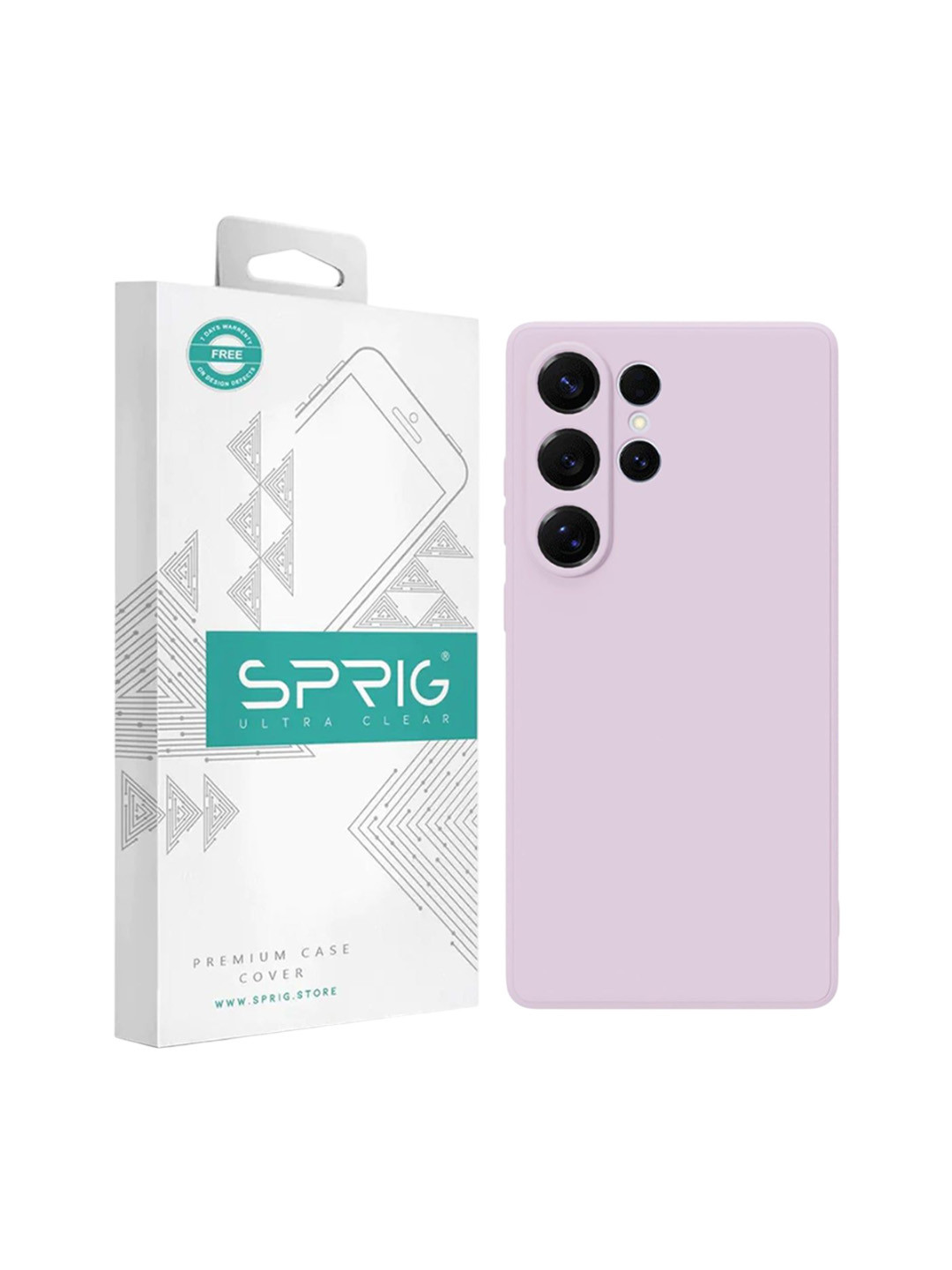 SPRIG Samsung Galaxy S25 Ultra TPU Matte Back Cover