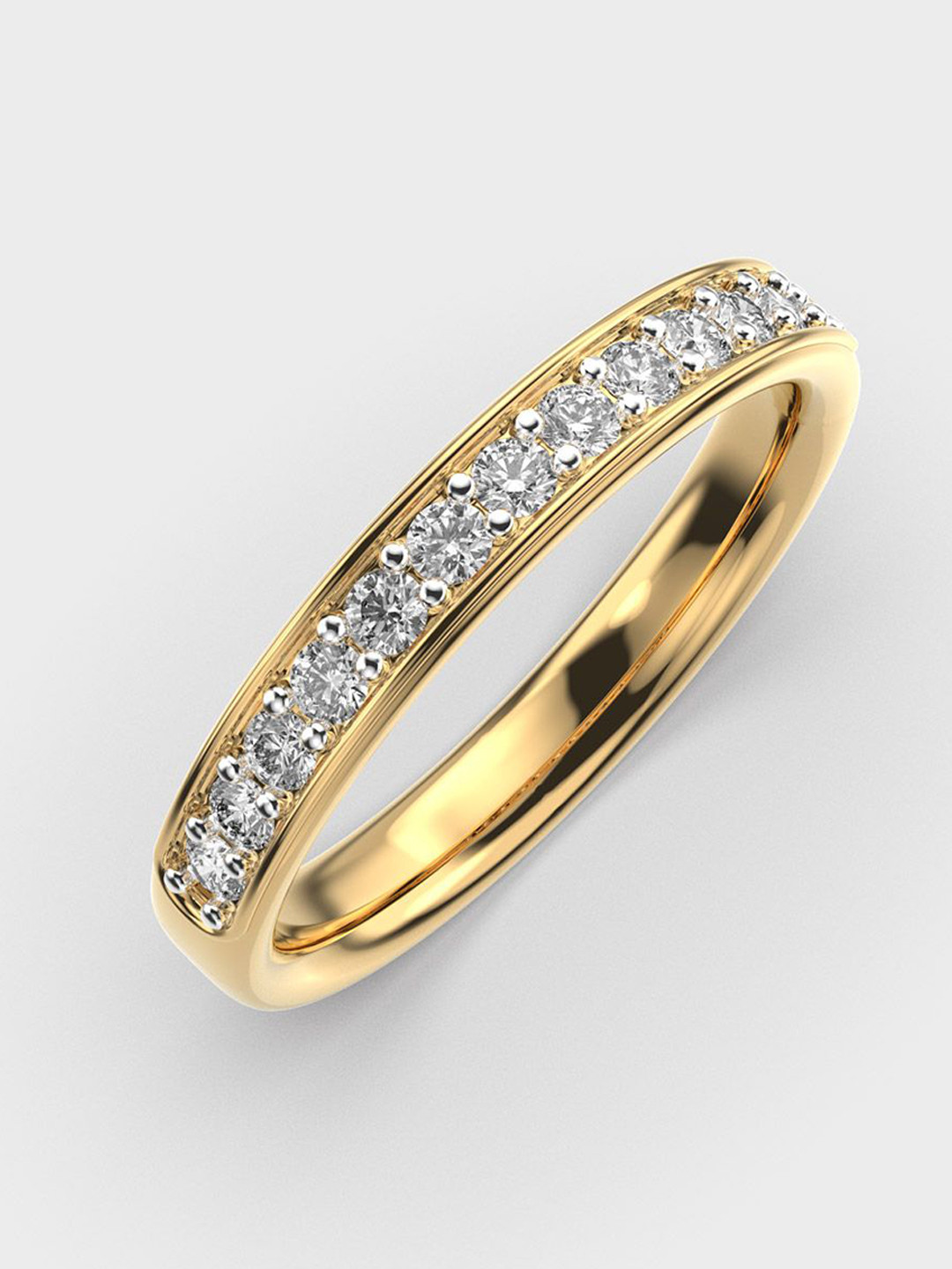 Jewelbox Delicate Arc Diamond Ring
