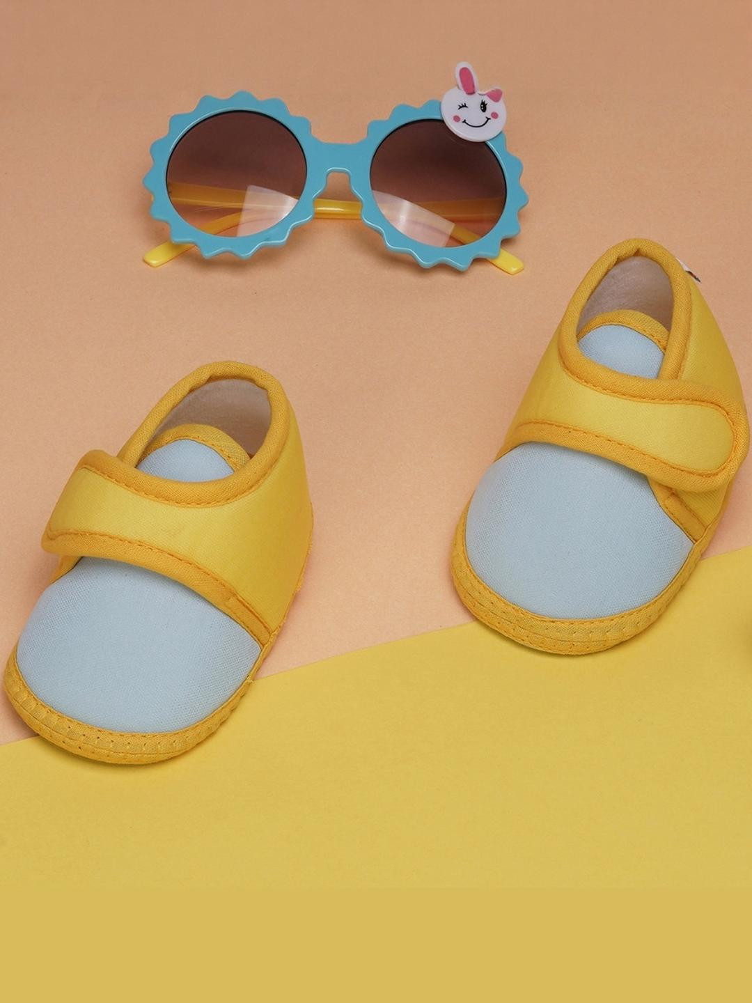 NESKA MODA 6 To 12 Months Baby Boys & Baby Girls Cute Soft Cotton Pre-Walker Sports Booties