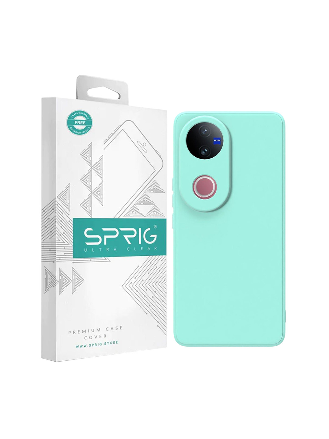 SPRIG Vivo V50e TPU Matte Back Cover