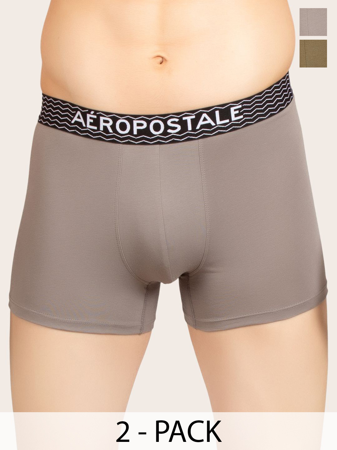 AEROPOSTALE Pack of 2 Breathable Trunks A_LJSTRK01-ONIT/SGRY