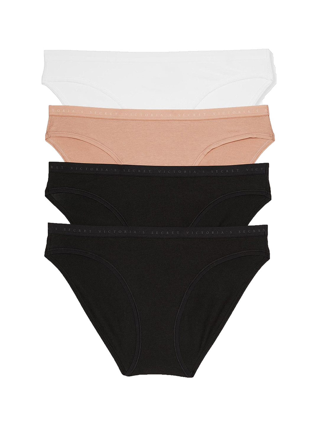 Victoria's Secret Pack Of 4 Assorted Seamless Bikini Briefs1124602669SY