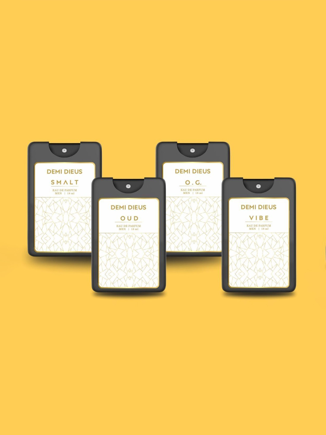 DEMI DIEUS Set Of 4 Smalt Oud OG & Vibe Eau de Parfum - 18 ml Each