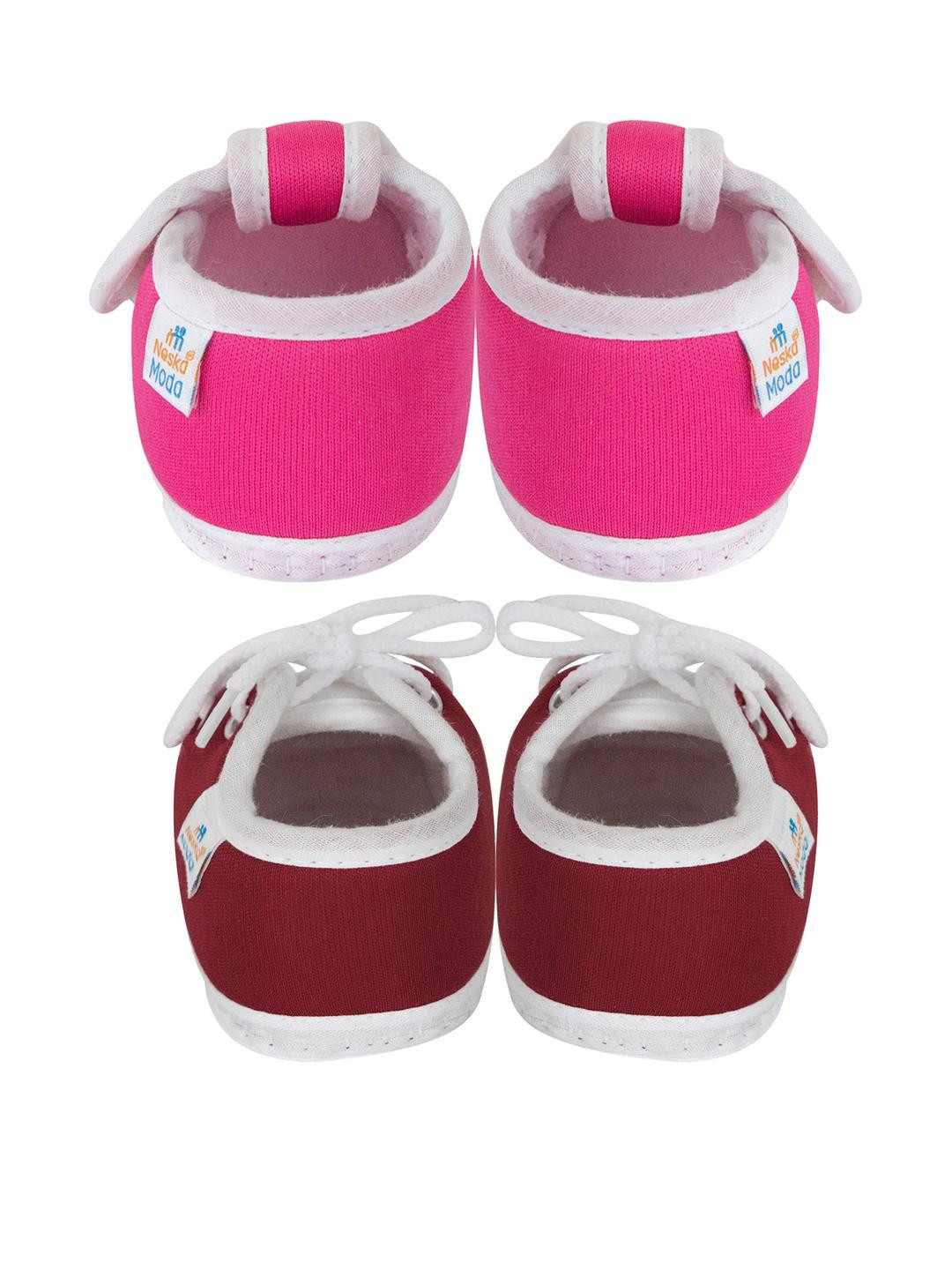 NESKA MODA Infant Booty Combo Baby Skin Friendly Soft Cotton Butterfly Booties