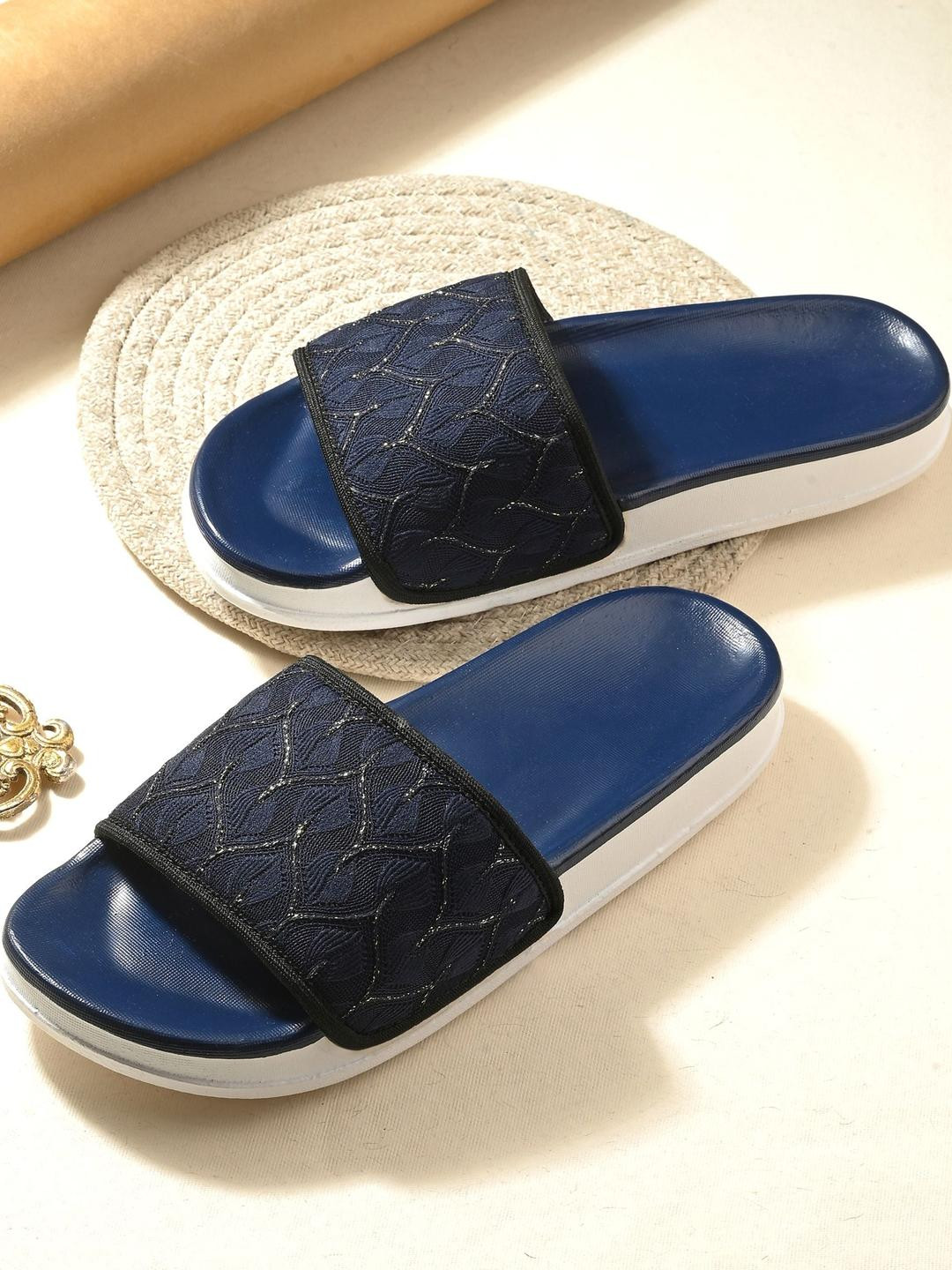 Kook N Keech Women Embellished Sliders