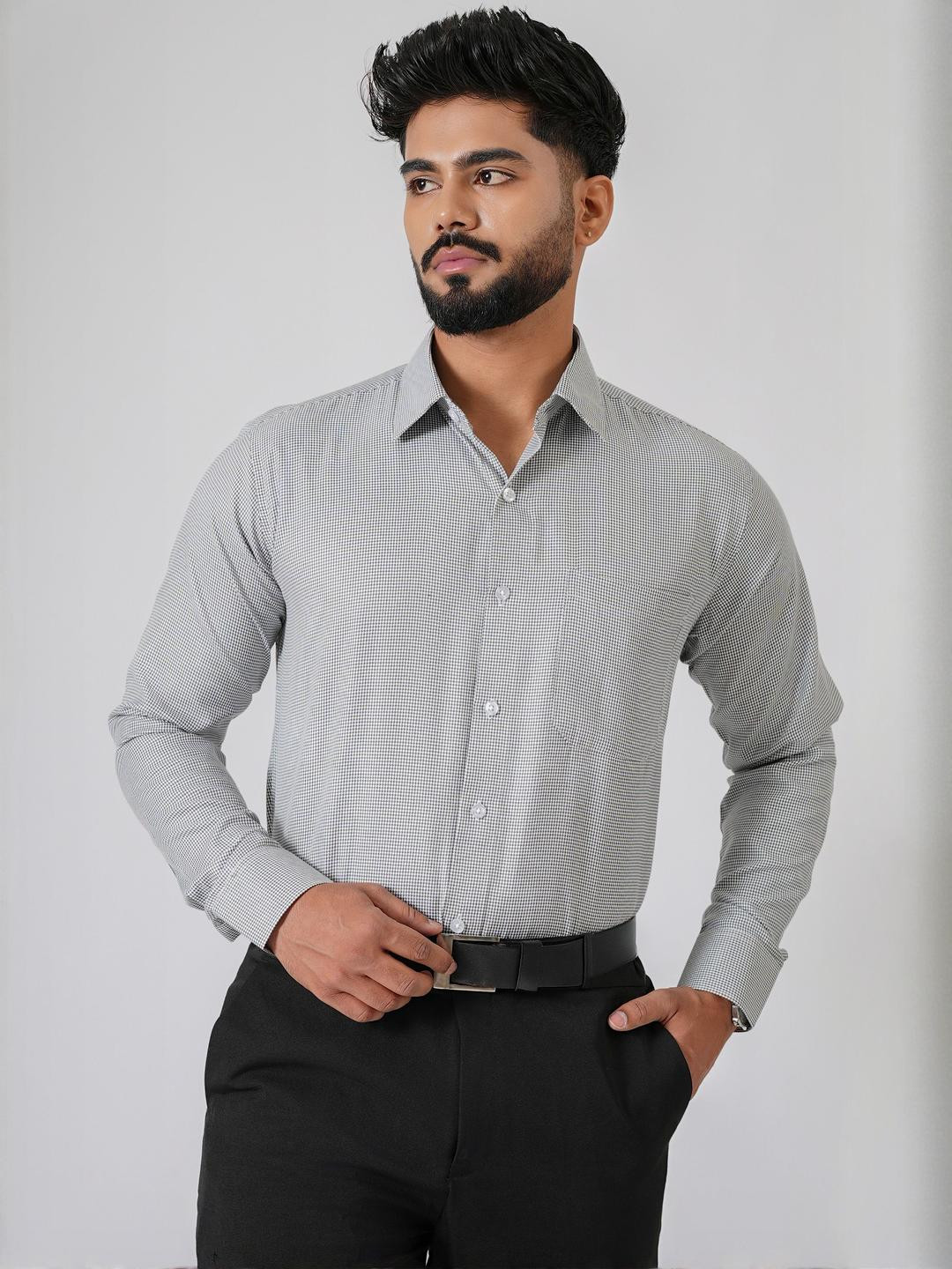 Haute Tissue Urban Checkmate Premium Formal Shirt