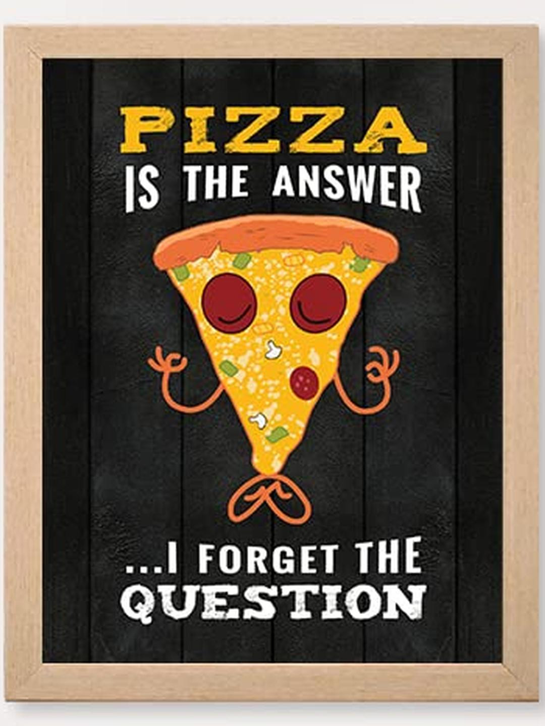 Chaka Chaundh Multi MDF Wall Kitchen Rectangle Potrait Photographs Wall Art