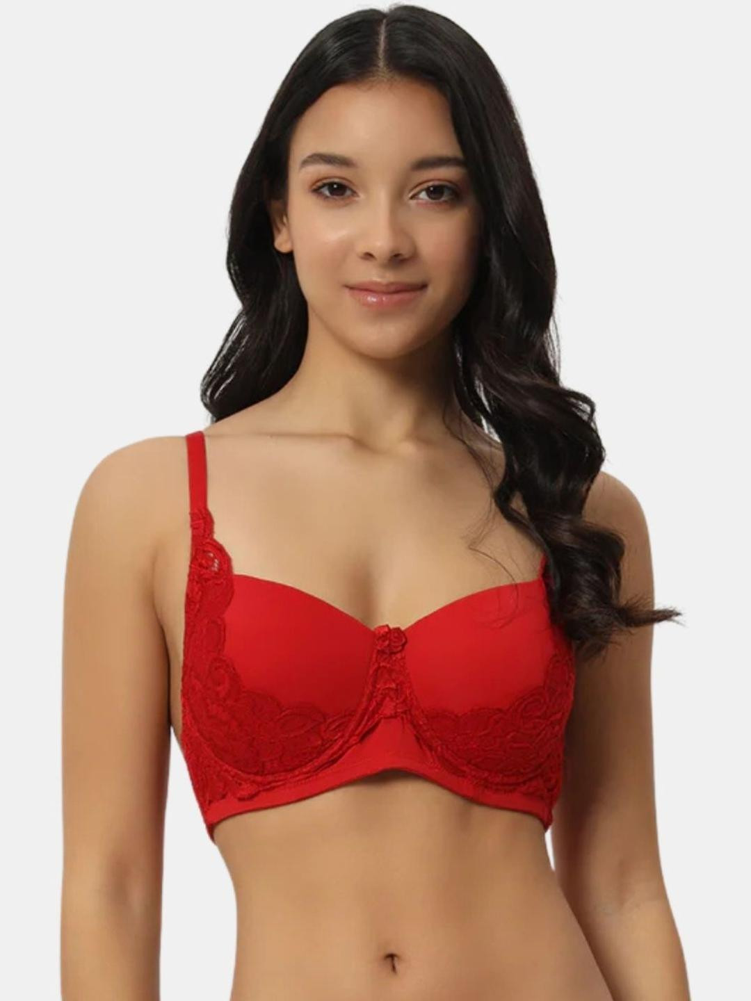 BEWILD Women Rose Non-Wired Bralette Bra