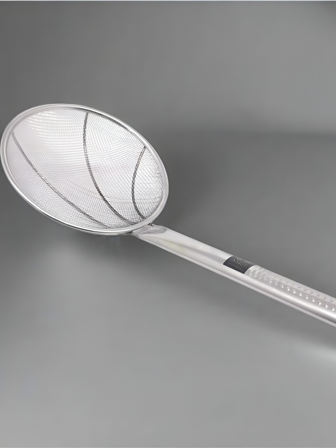 Nyra Kitchenware Steel Stainless Steel Sieve Strainer With Heat-Resistant Handle