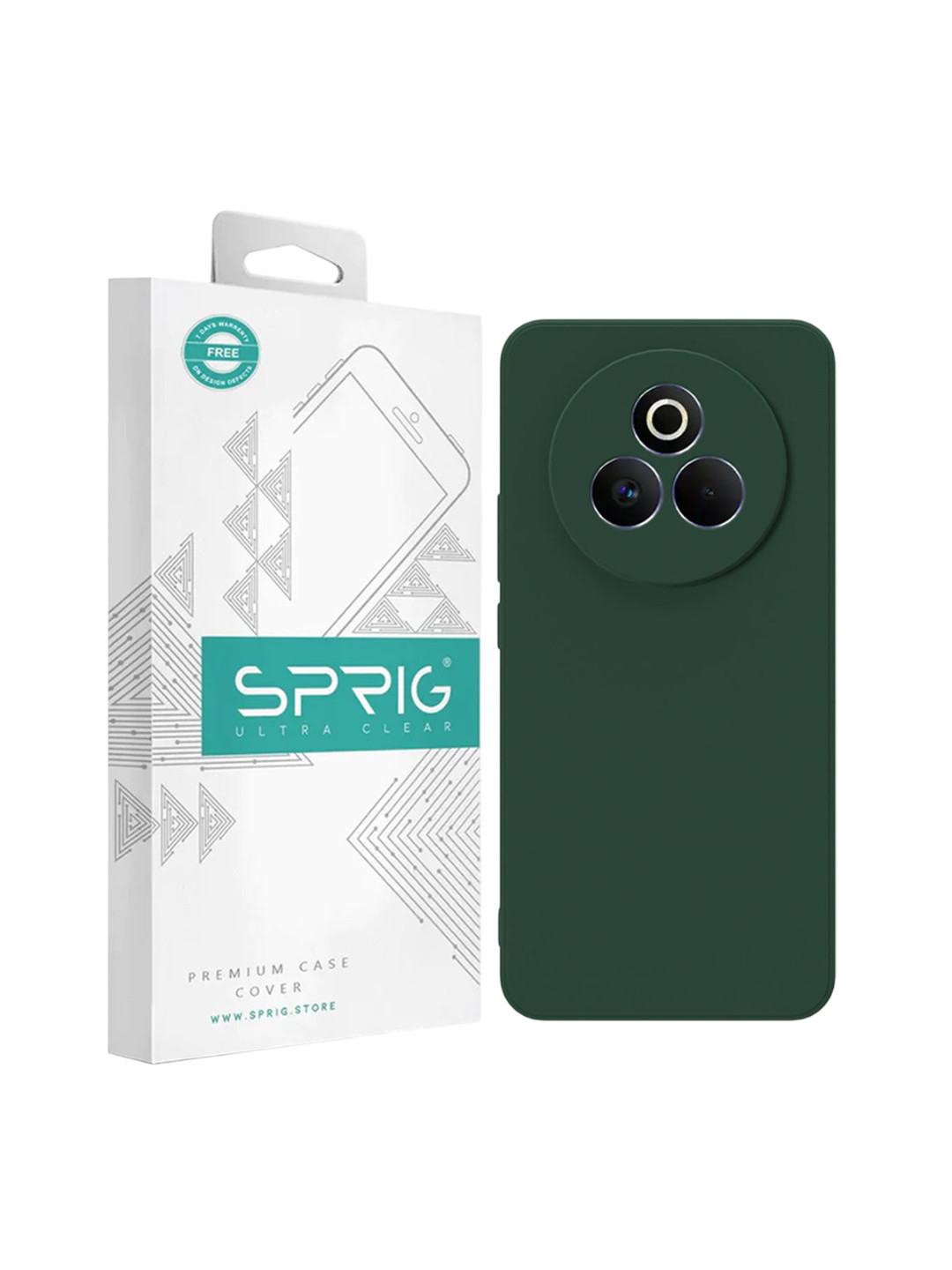 SPRIG realme P3 Pro TPU Matte Back Cover