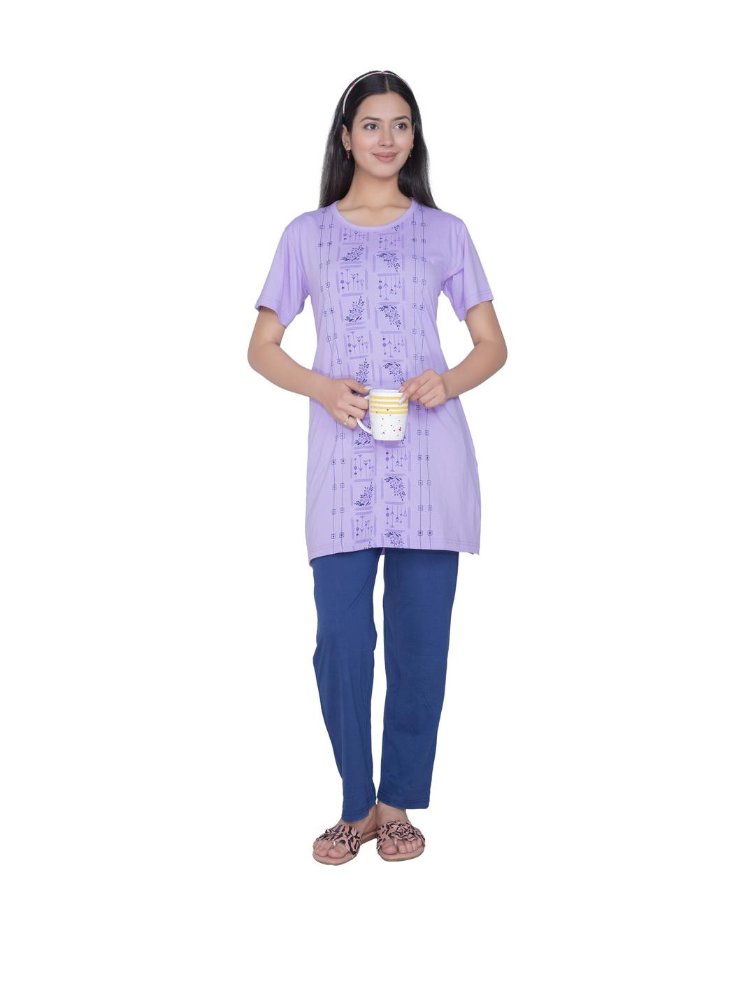 AWIBE Women Night wear cord set