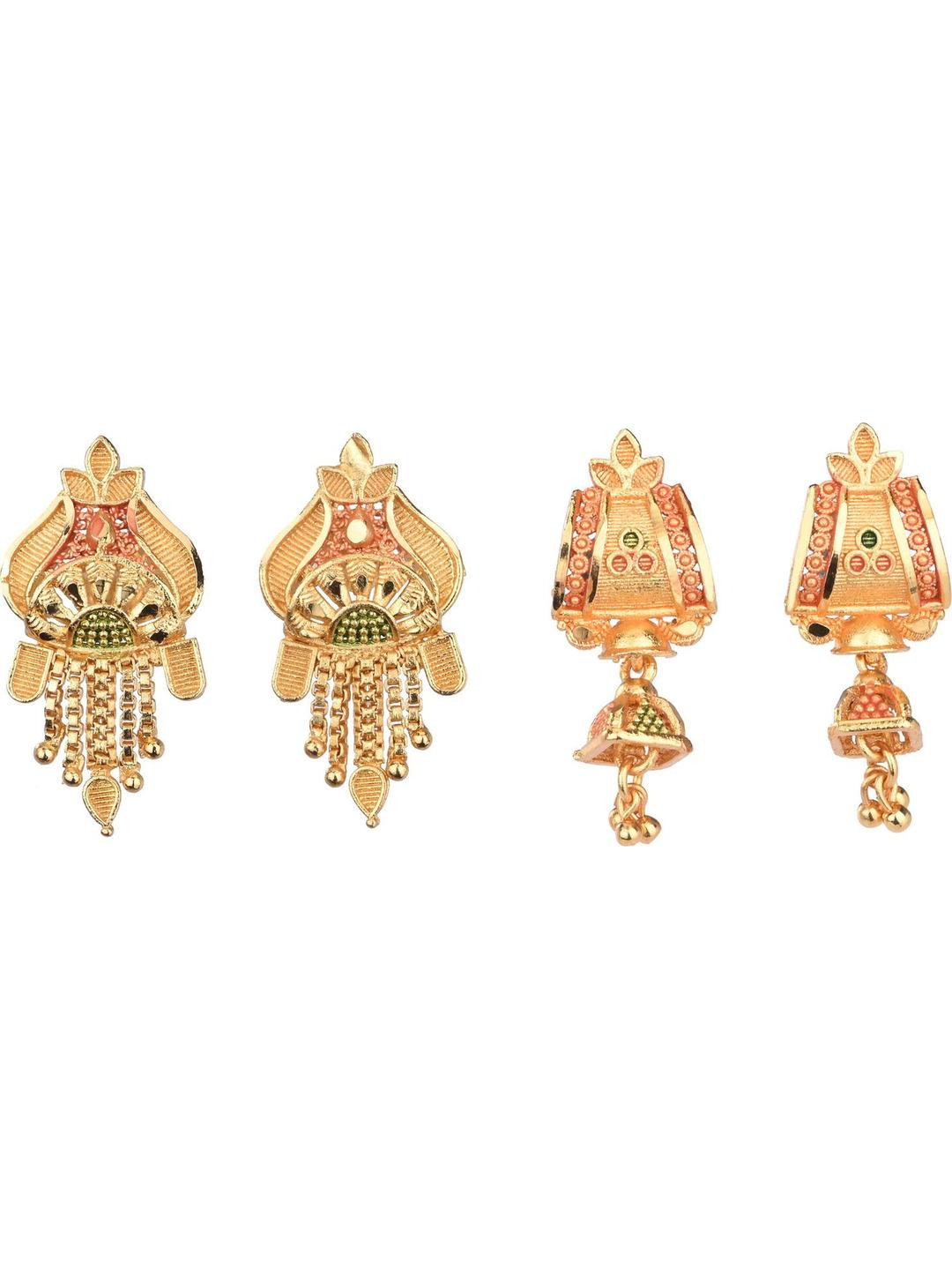 Beadworks Contemporary Hoop Earrings