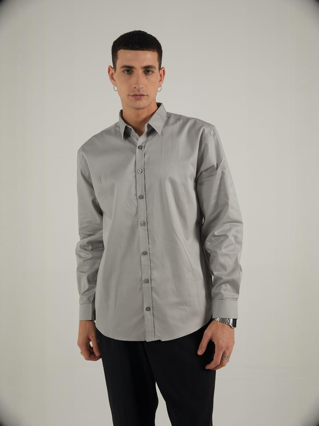 Benvenuto Grazie Men Standard Slim Fit Formal Shirt