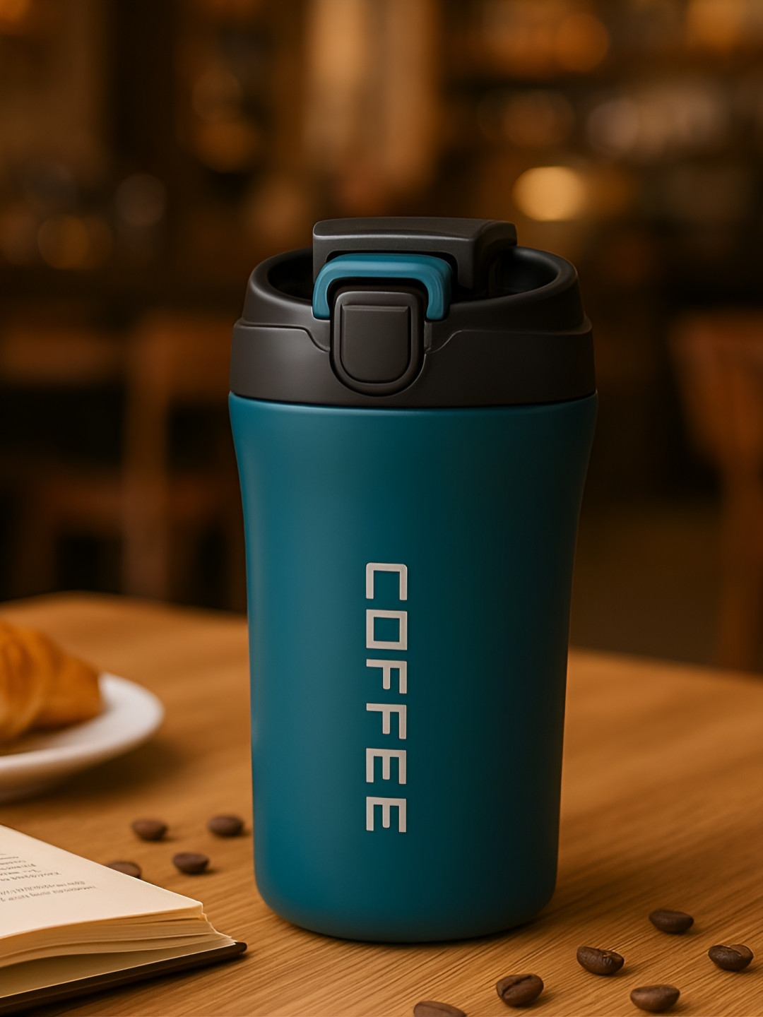 Myntra Elegant Homes Brother Sister Wishes Quotation Green Stainless Steel Dishwasher Safe Mug-400ml