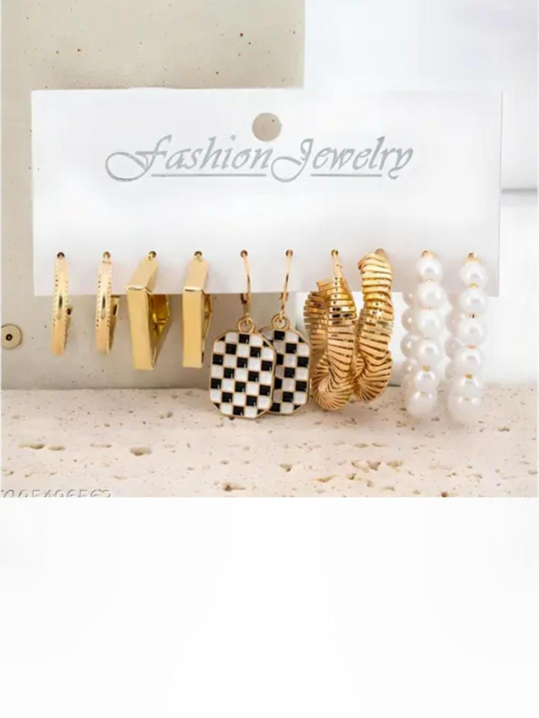 Tipsy closet Hoop Earrings Set