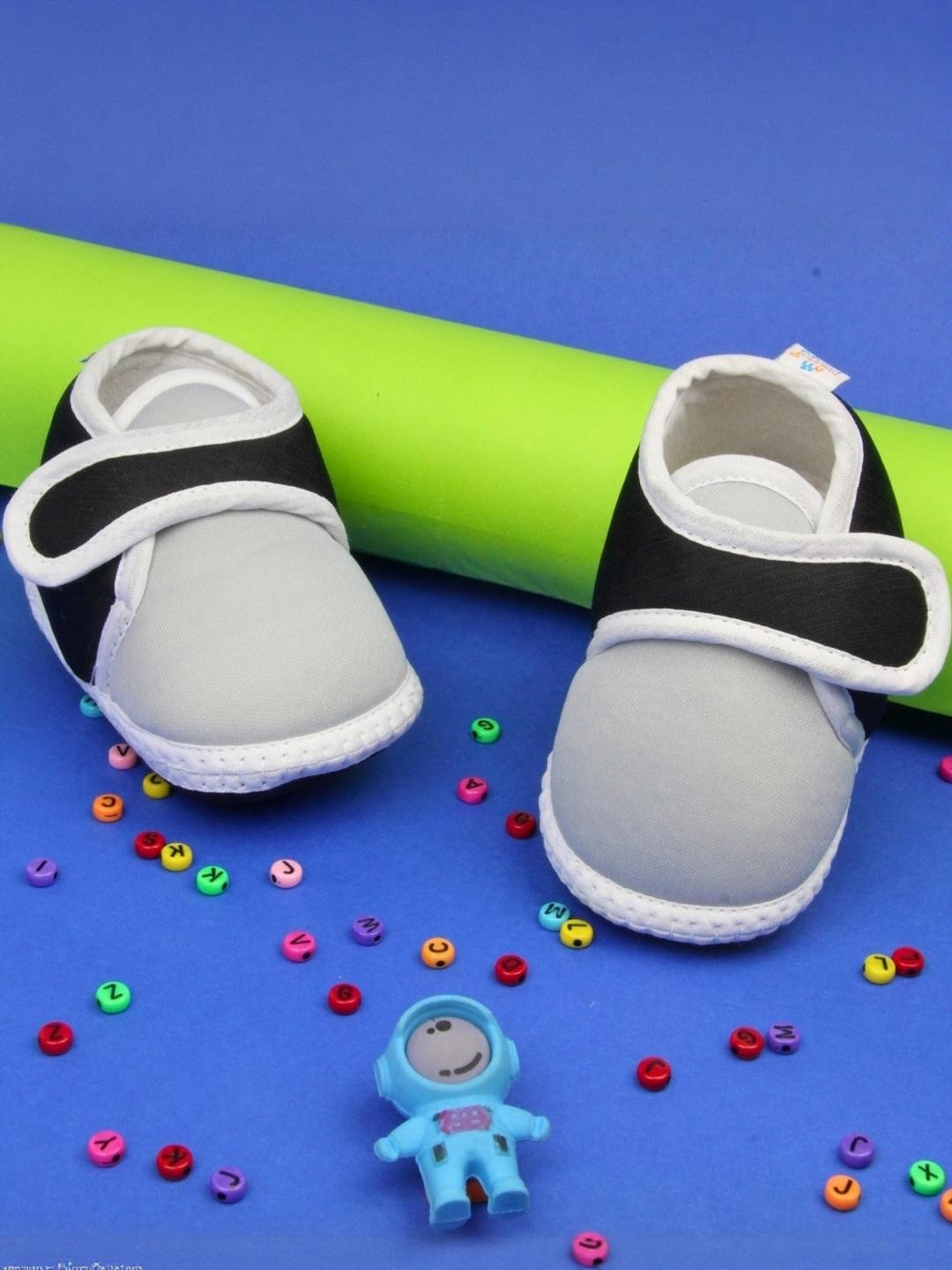 NESKA MODA 6 To 12 Months Infants Cute Soft Cotton Pre-Walker Sports Booties