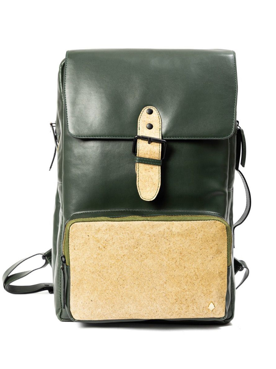 Green Hermitage Unisex  Vegan Leather Bagpack