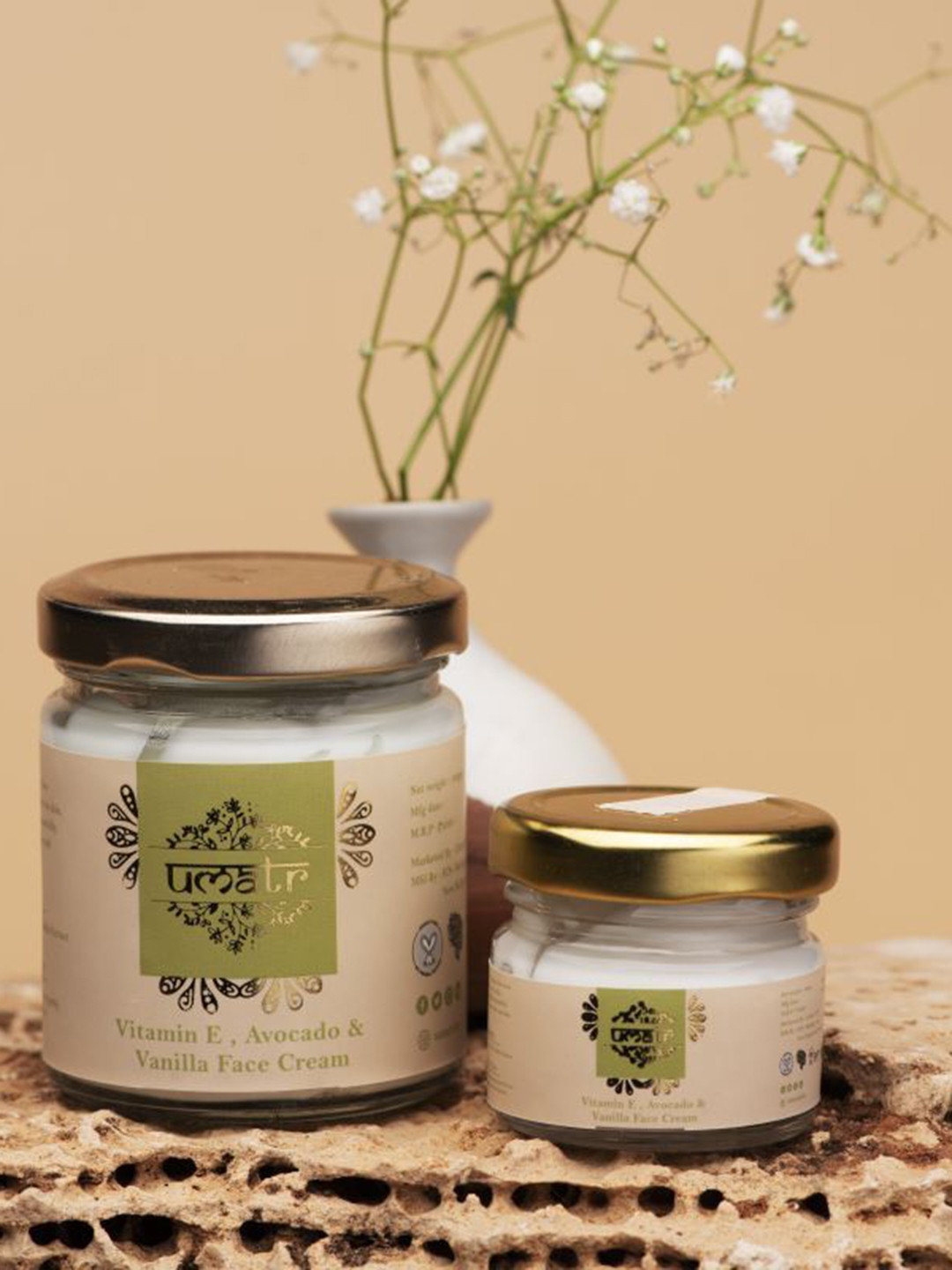 Umatr Vitamin E Vanilla Avocado Face Cream- 100 g
