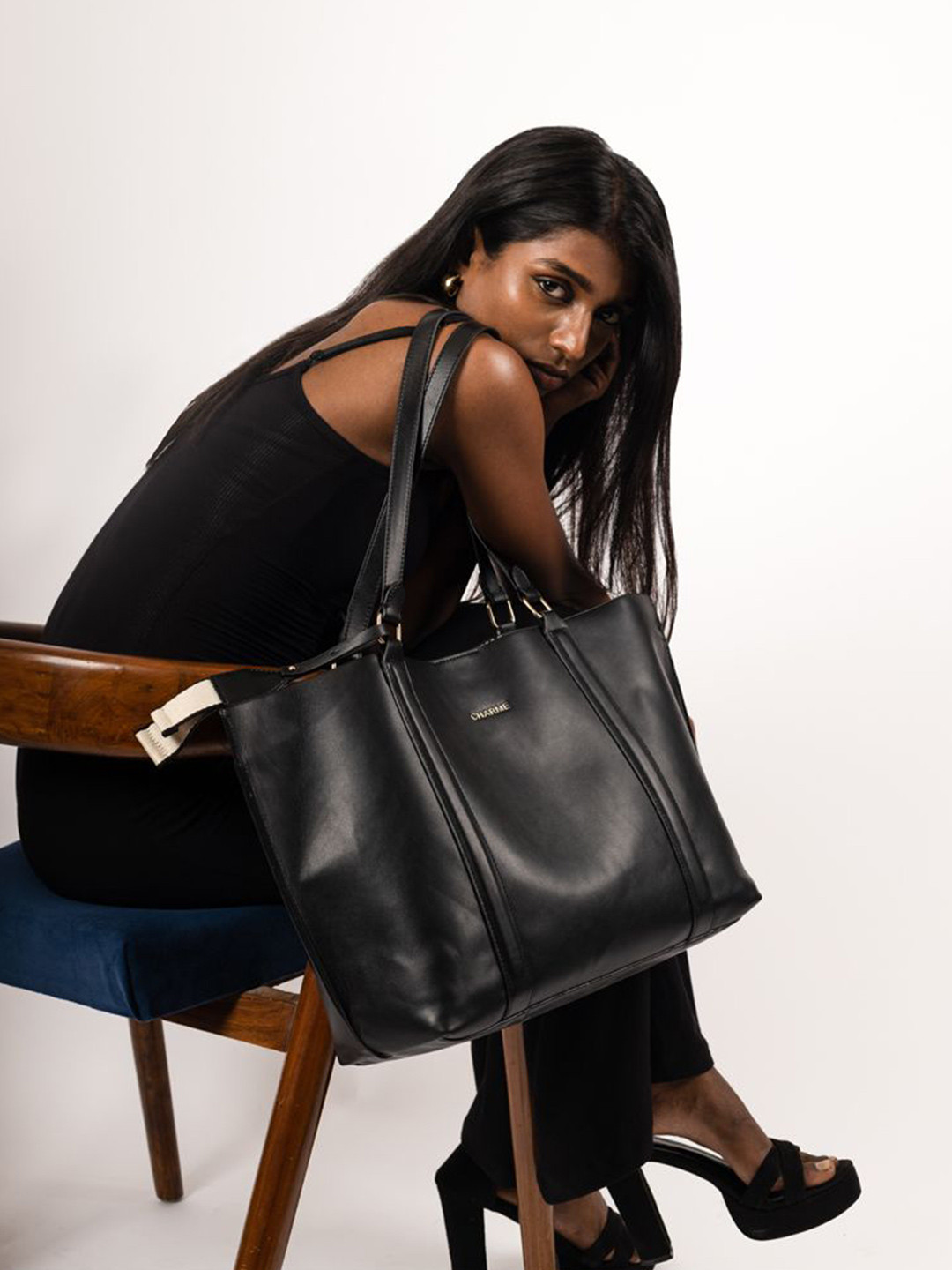Charme Oversized Shopper Tote Bag