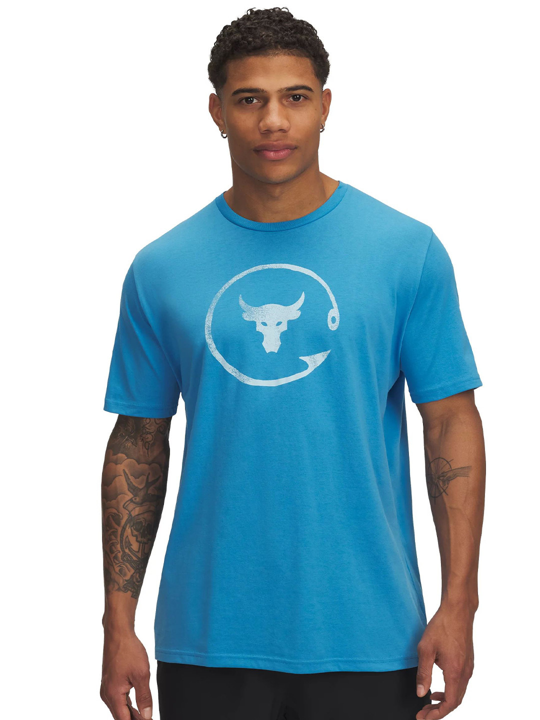 UNDER ARMOUR Project Rock Graphic Printed Short Sleeves T-Shirt