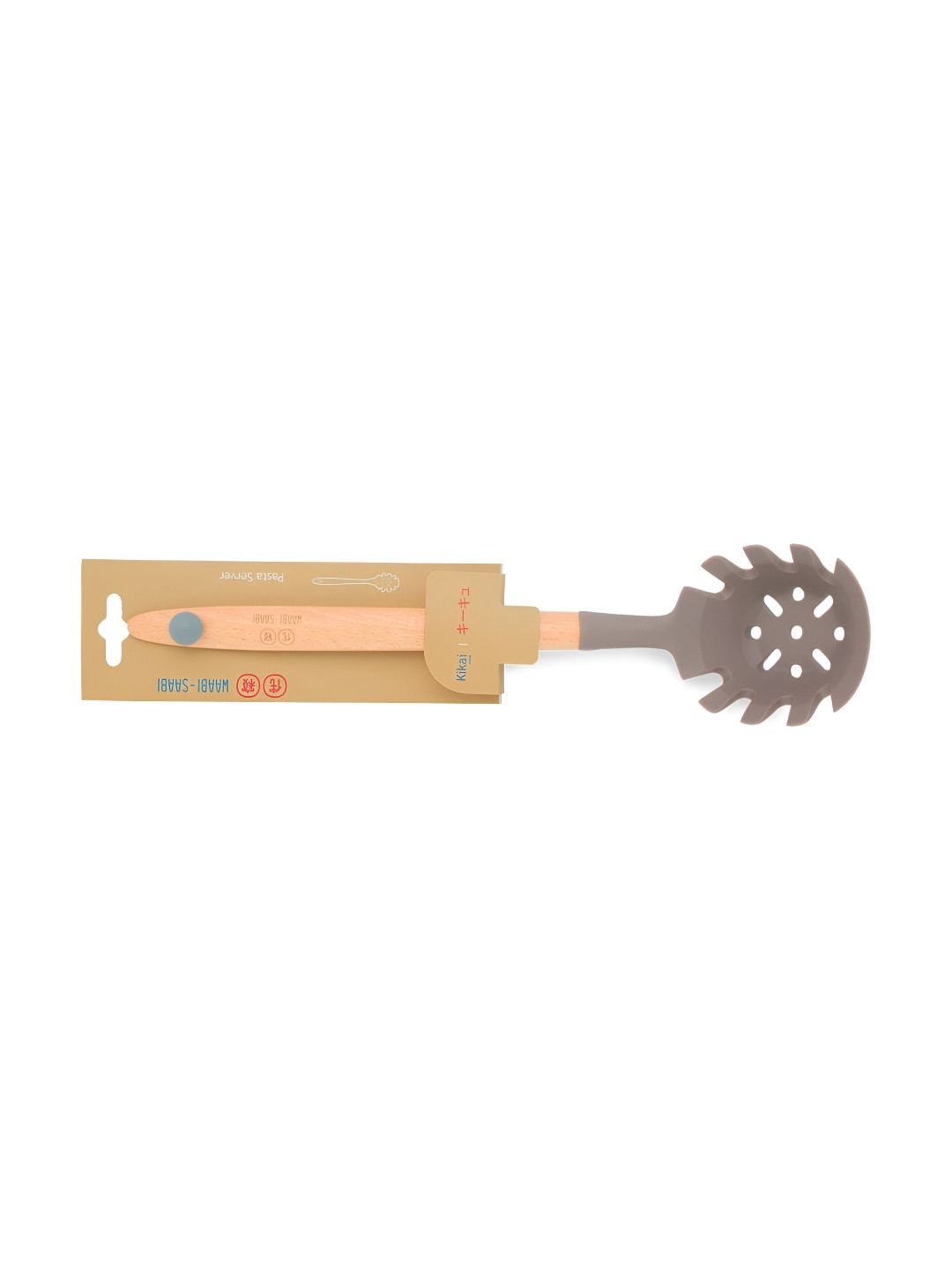 WAABI - SAABI Grey Silicone Serving Spoon