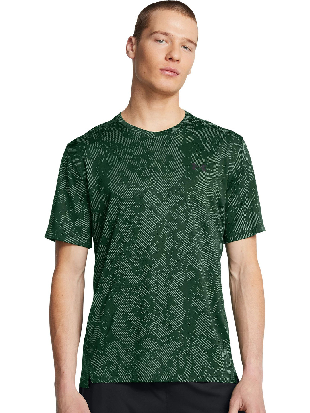 UNDER ARMOUR UA Tech Vent Geode Abstract Printed Short Sleeve T-Shirt