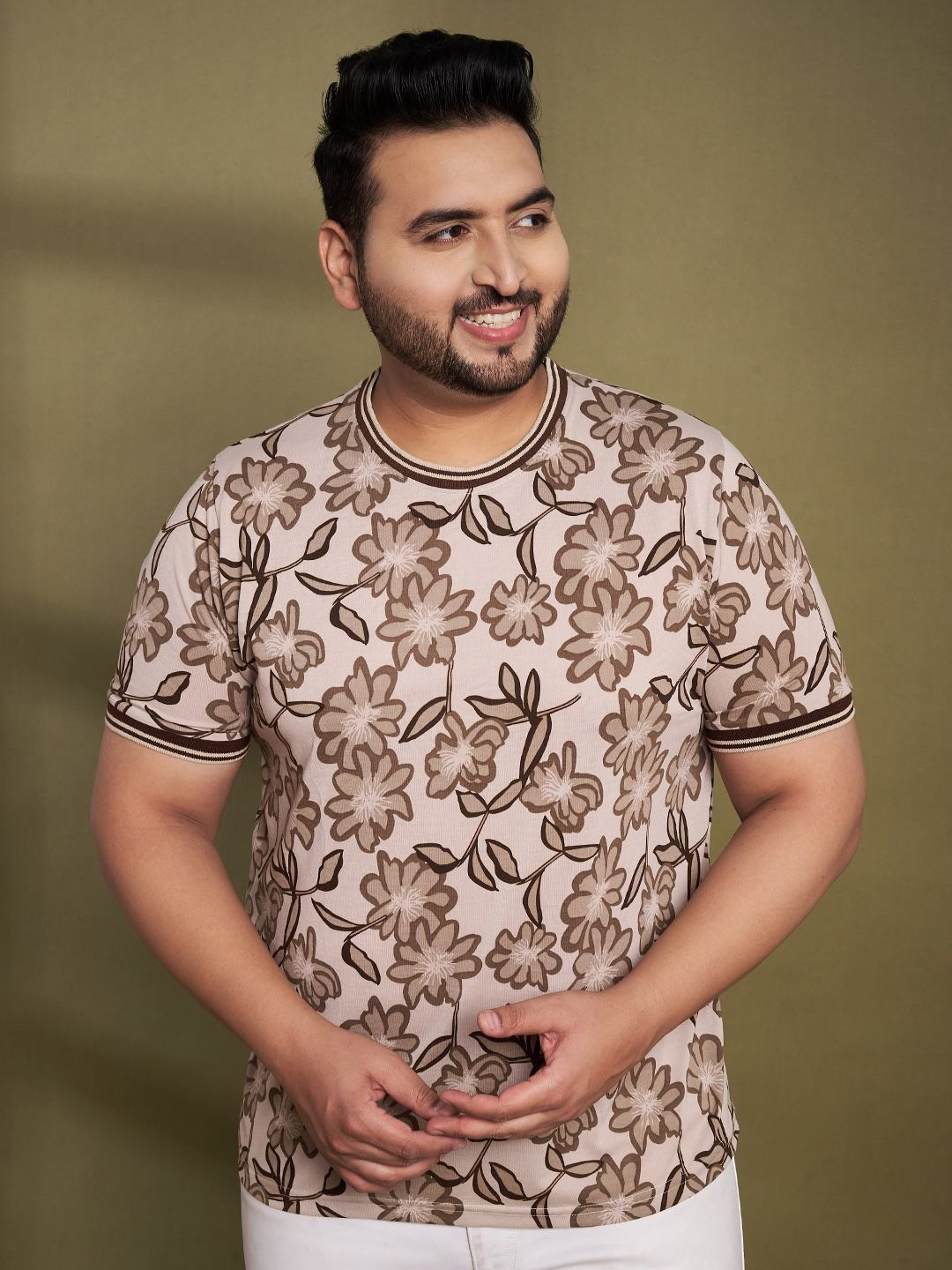AUSTIVO Men Printed Pockets T-shirt