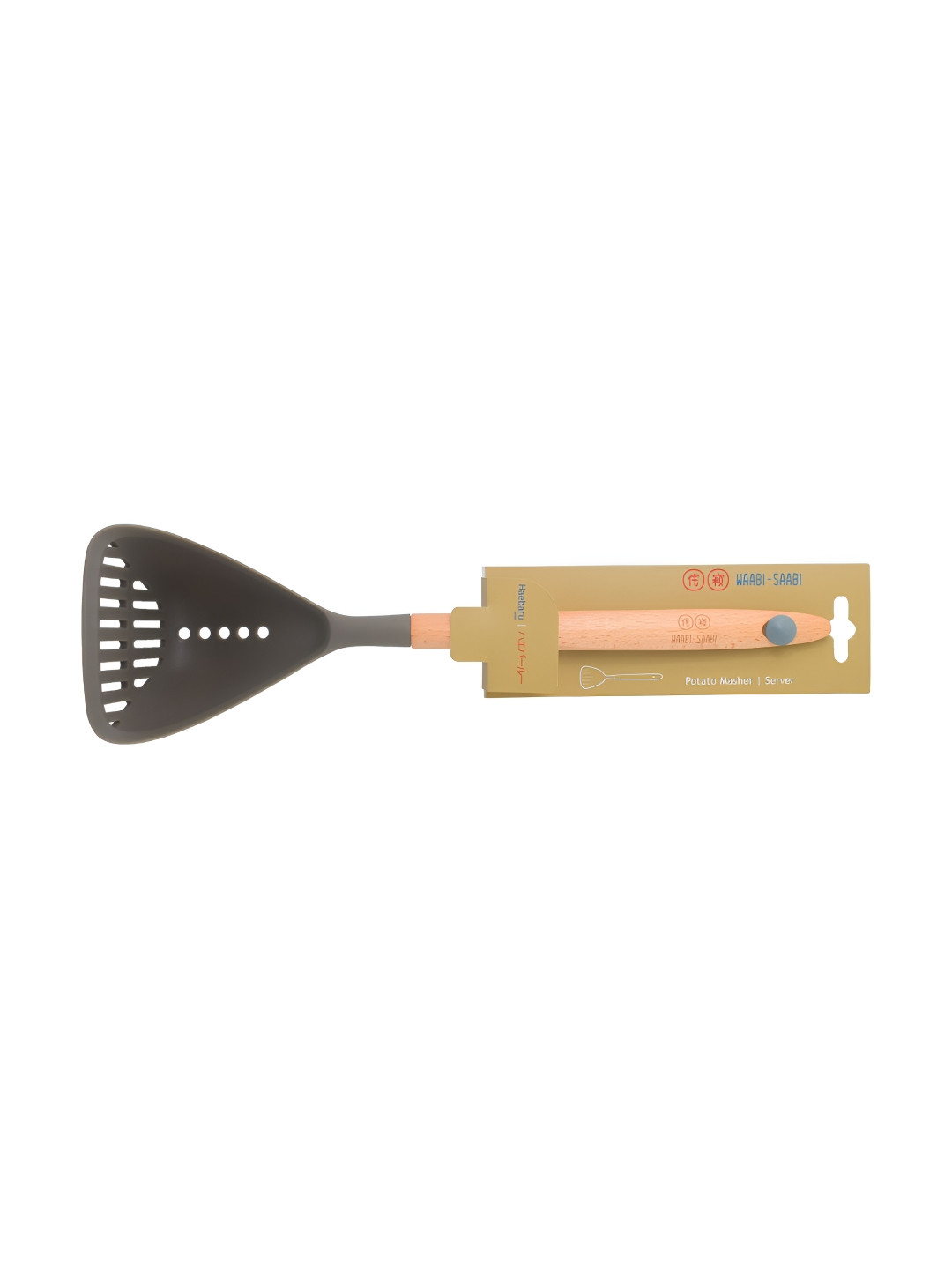 WAABI - SAABI Brown & Grey Silicone Masher