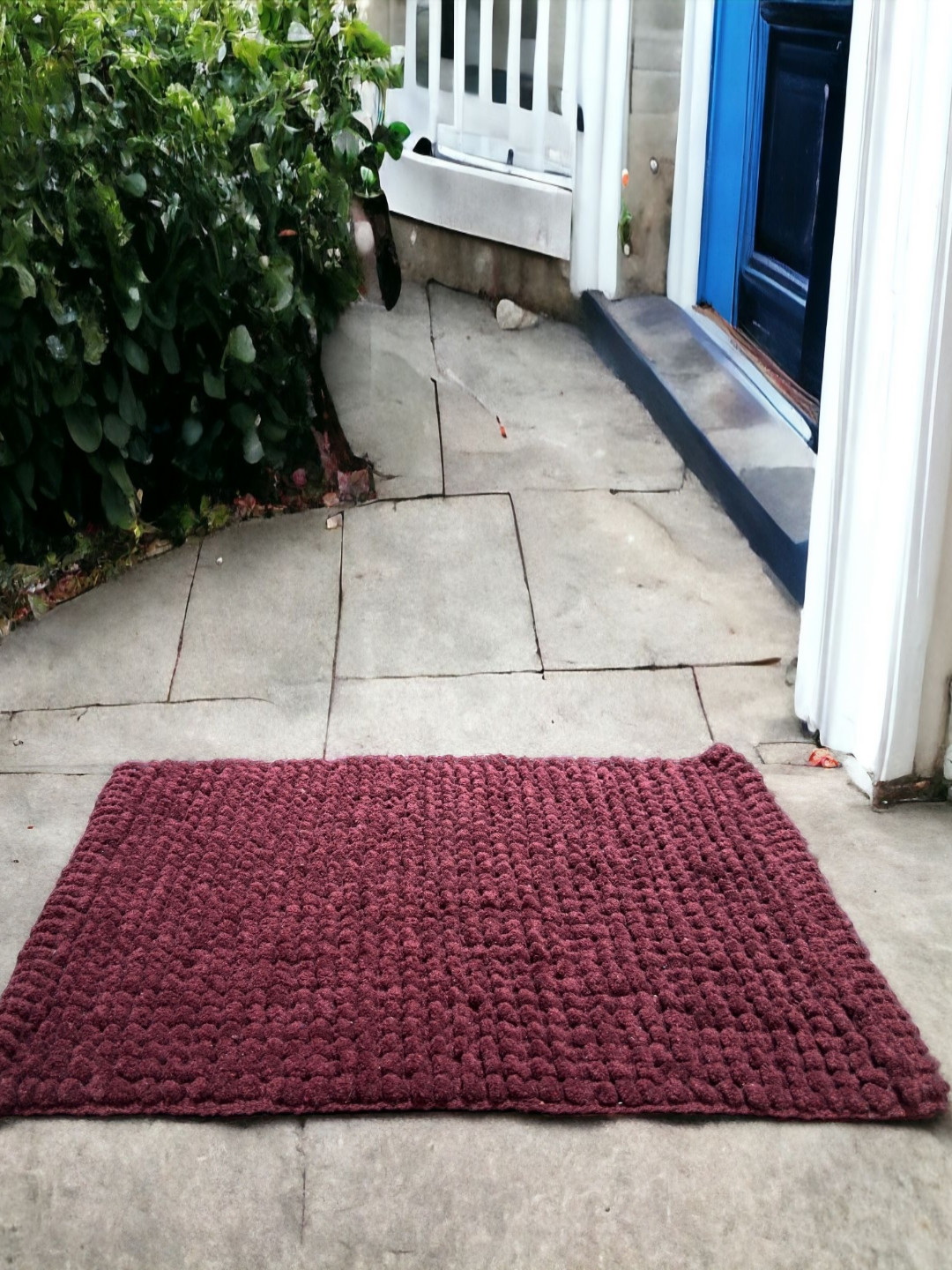 Dolce Casa Cotton Chenille Absorbing Bath Mat for Home, Bathroom & Kitchen