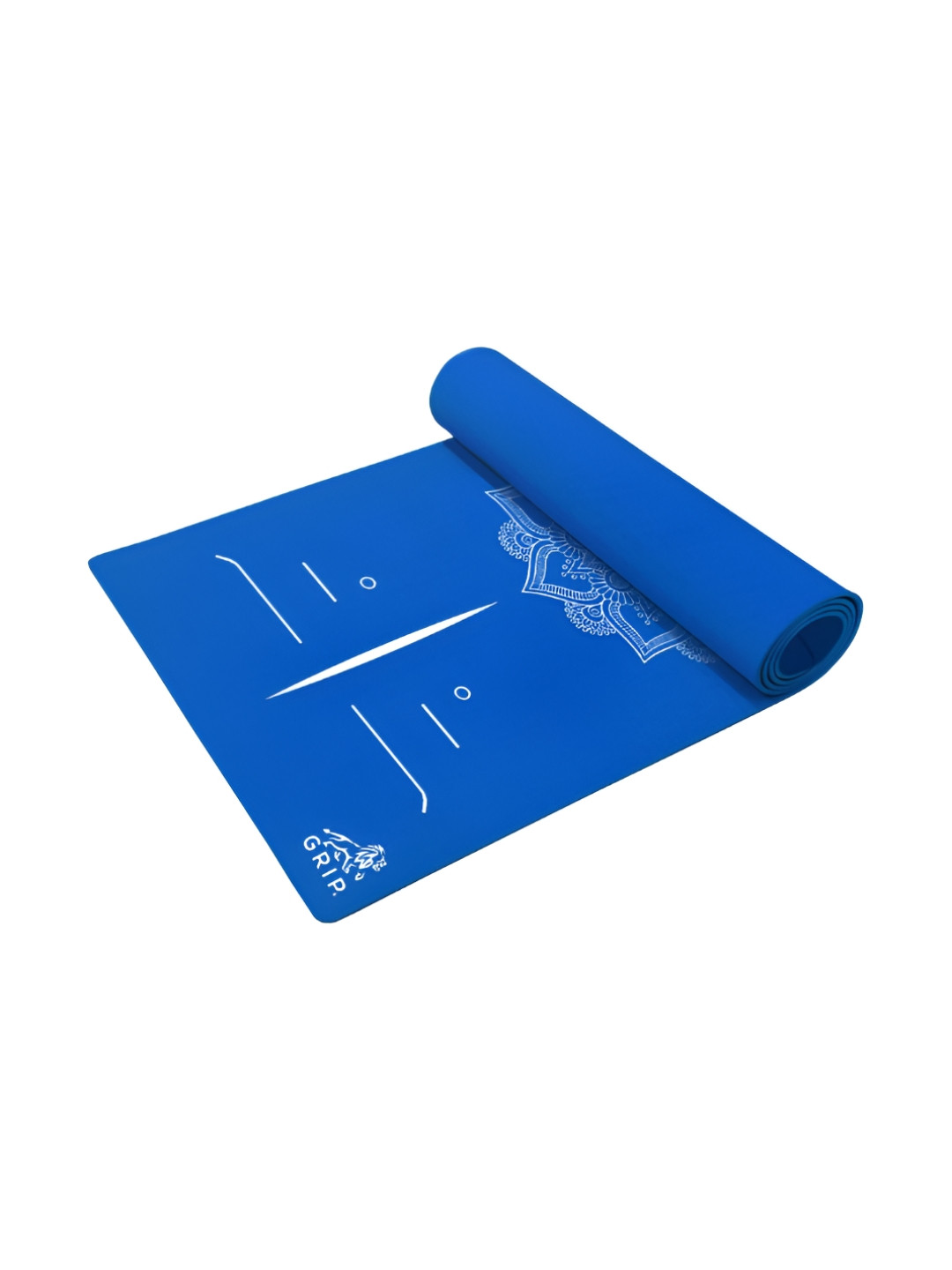 GRIP Mandala Design Anti-Slip Rectangular Yoga Mat