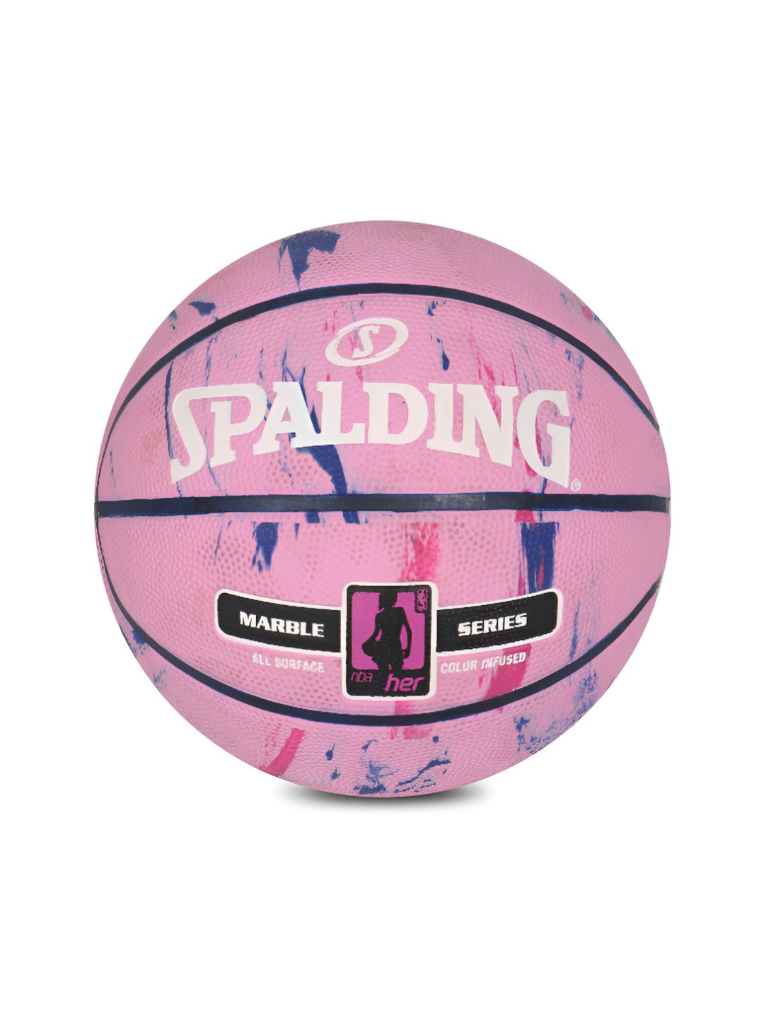 Spalding Marble Rubber Pebbled Basketball