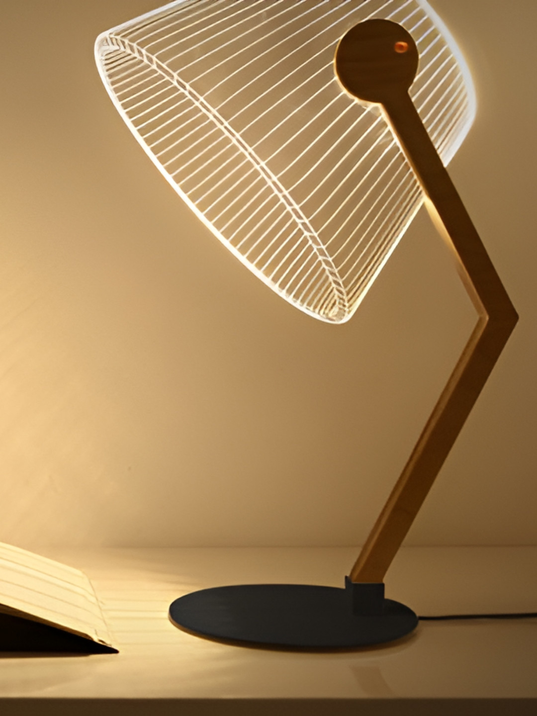 WAABI - SAABI Transparent 3D LED Illusion Lamp