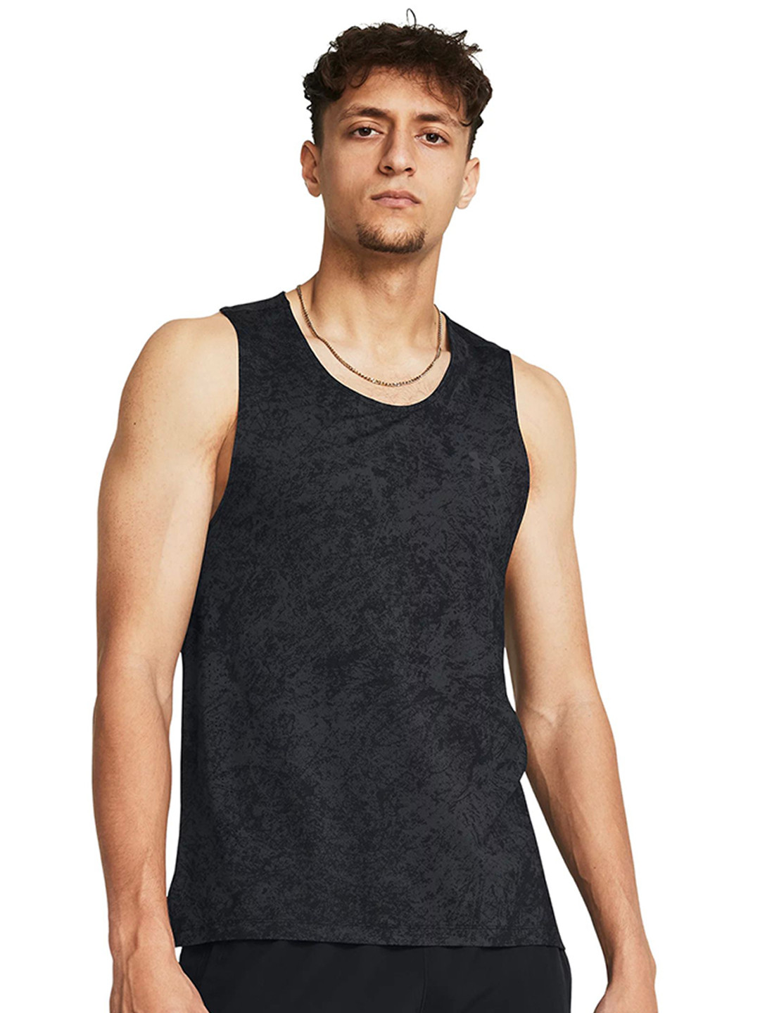 UNDER ARMOUR UA Launch Elite Printed Slim-Fit Singlet Innerwear Vest