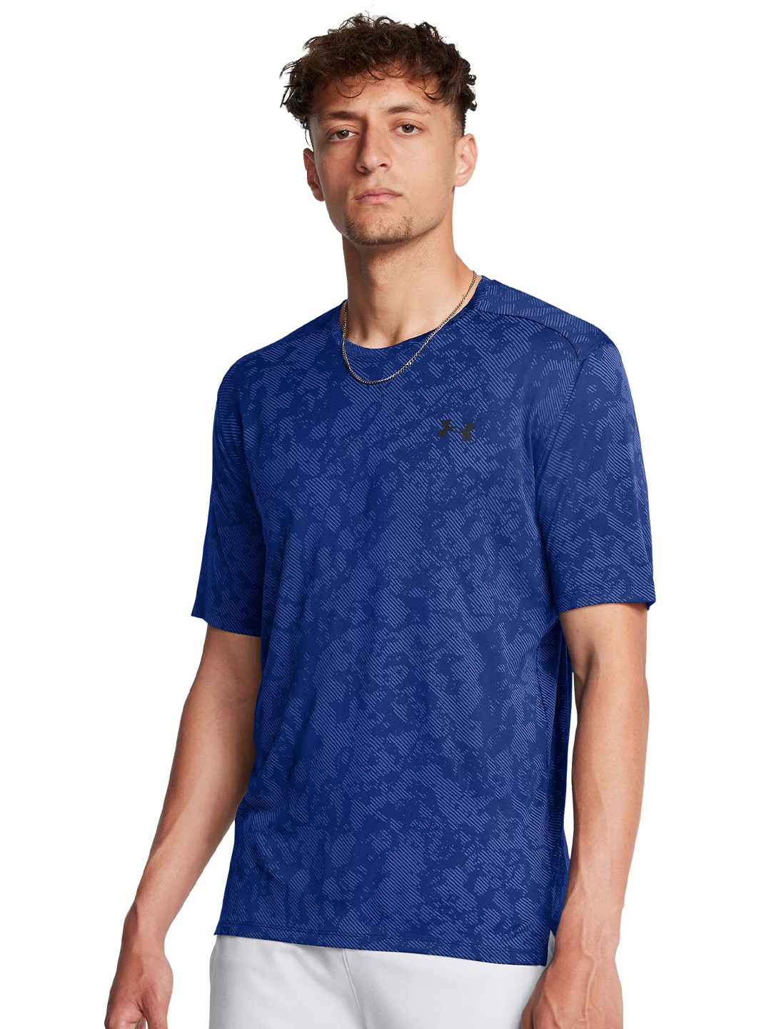 UNDER ARMOUR Tech Vent Geode Abstract Printed Short Sleeves T-Shirt