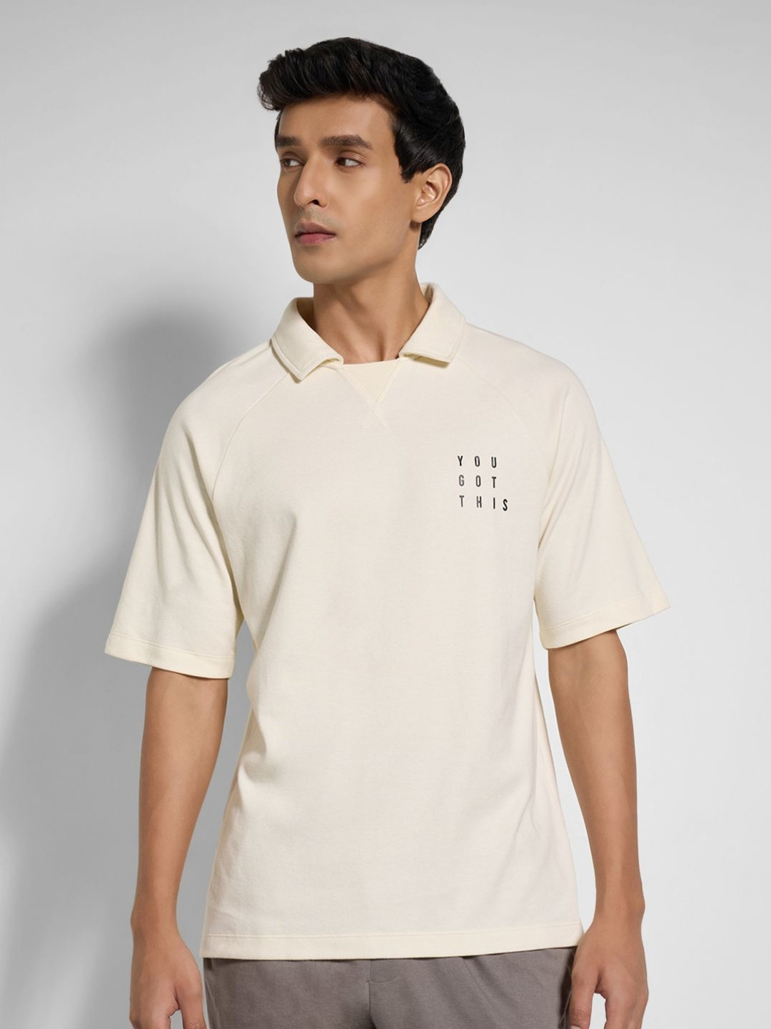 Ajile by Pantaloons Polo collar Regular Fit T-shirt