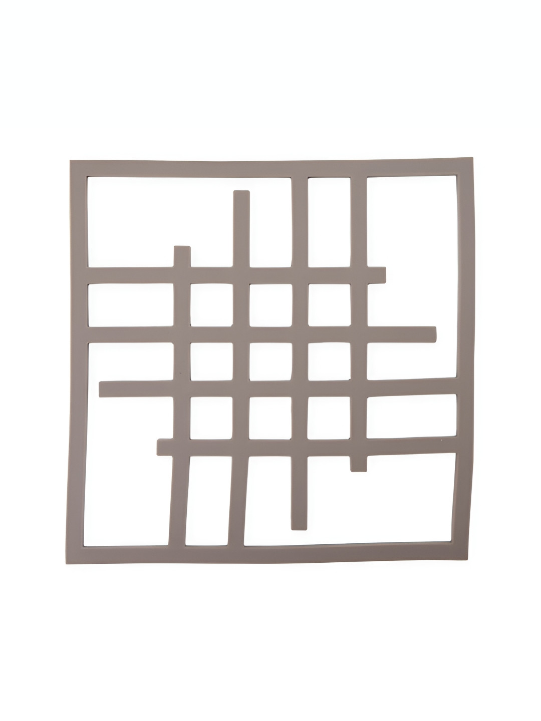 WAABI - SAABI Brown Square Shaped Trivet Mat