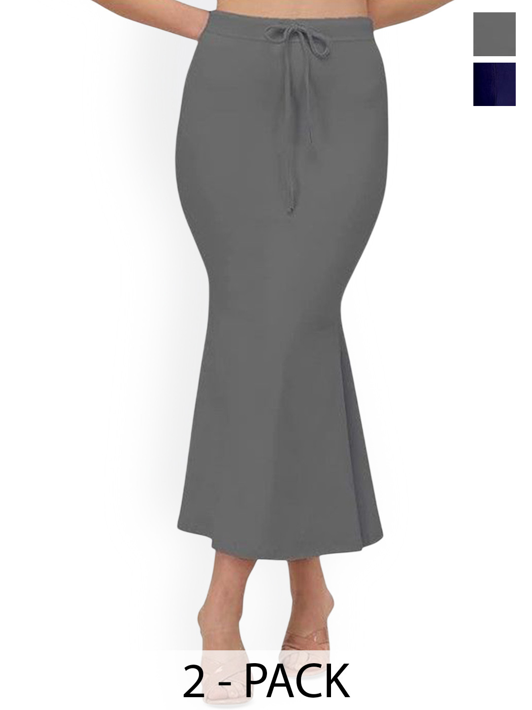 Moda Rapido 2-Pcs Mermaid Fit Saree Shapewear