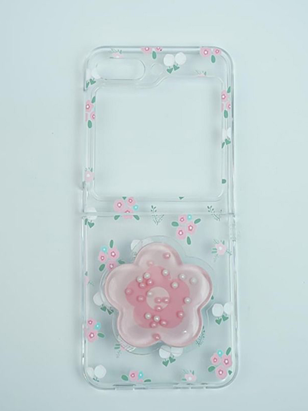 PEEPERLY Floral Printed Samsung Galaxy Z Flip5 5G Back Case Mobile Accessories