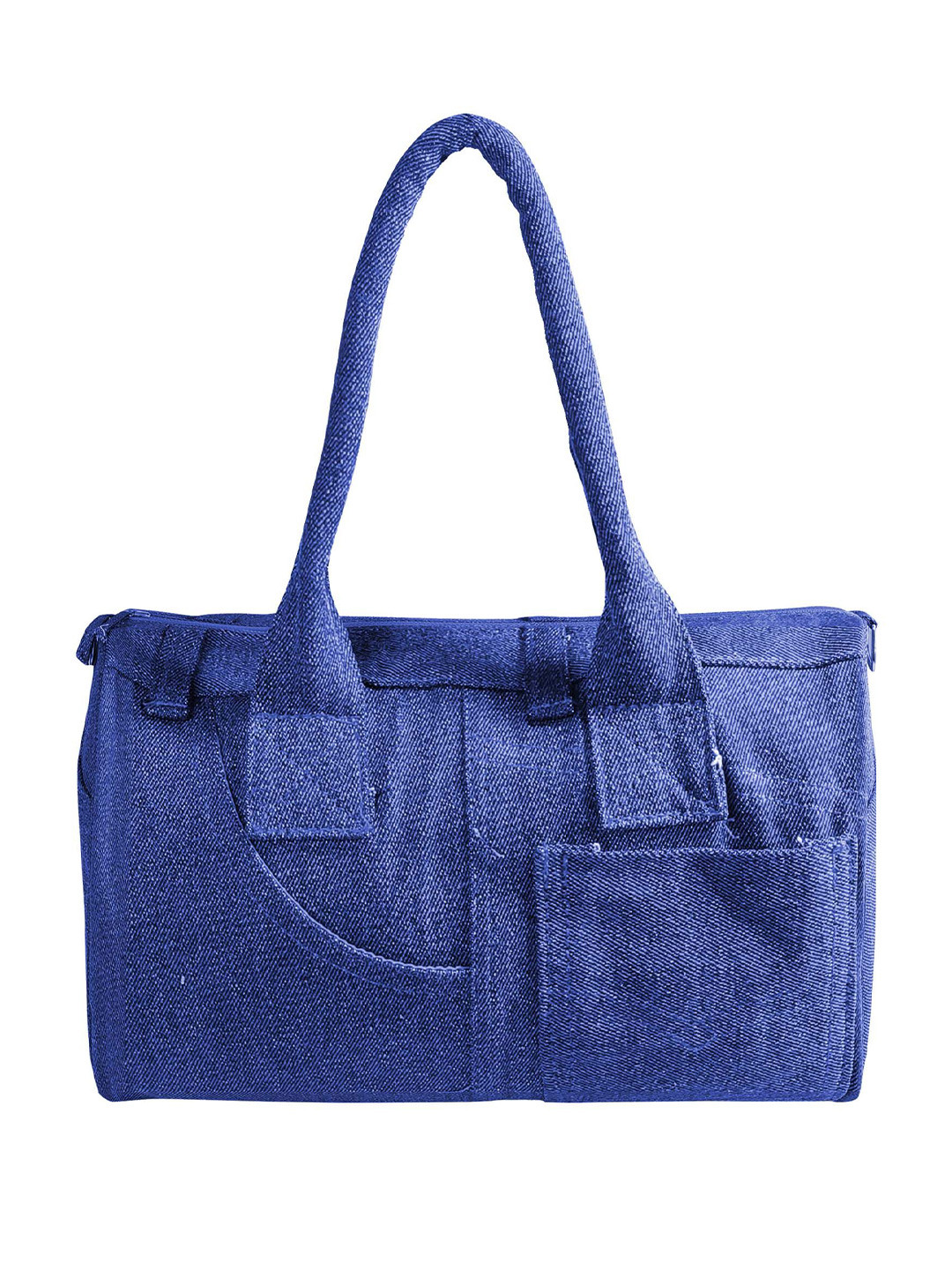 The Purani Jeans Structured Tote Bag with Tasselled
